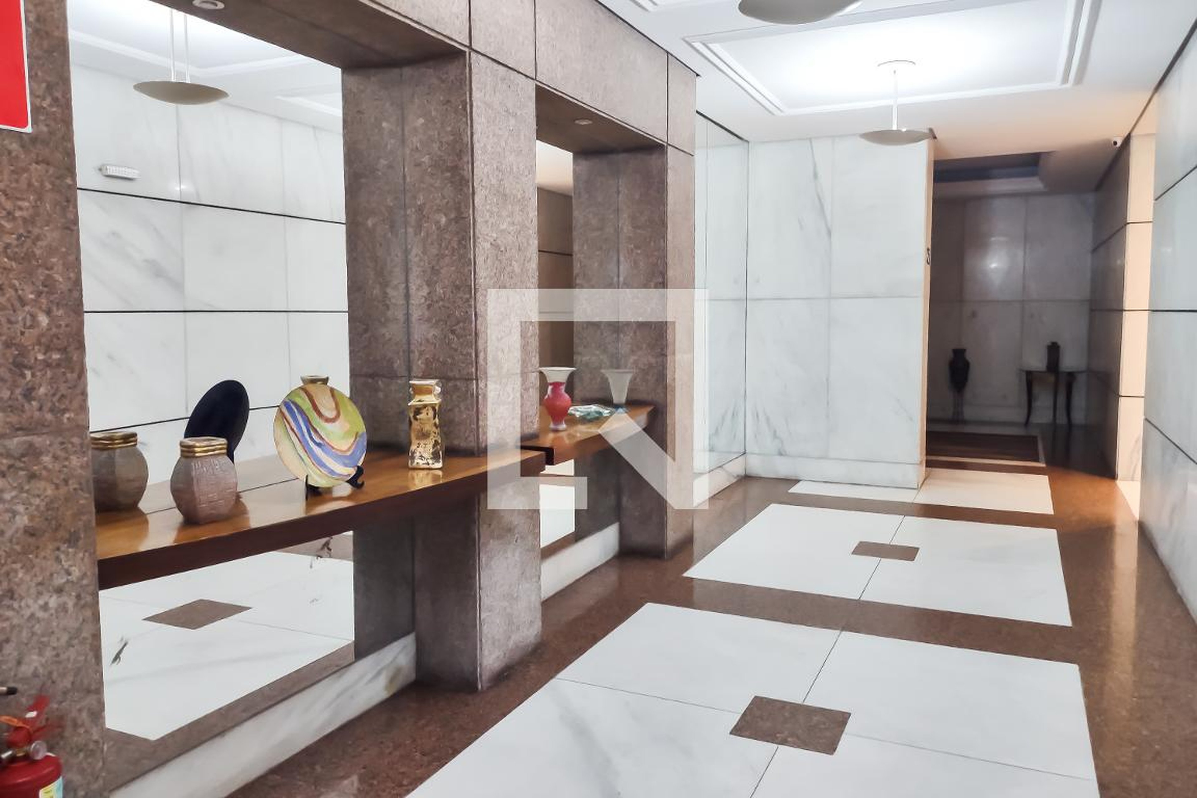 Hall de entrada - Edifício Ilha Bela