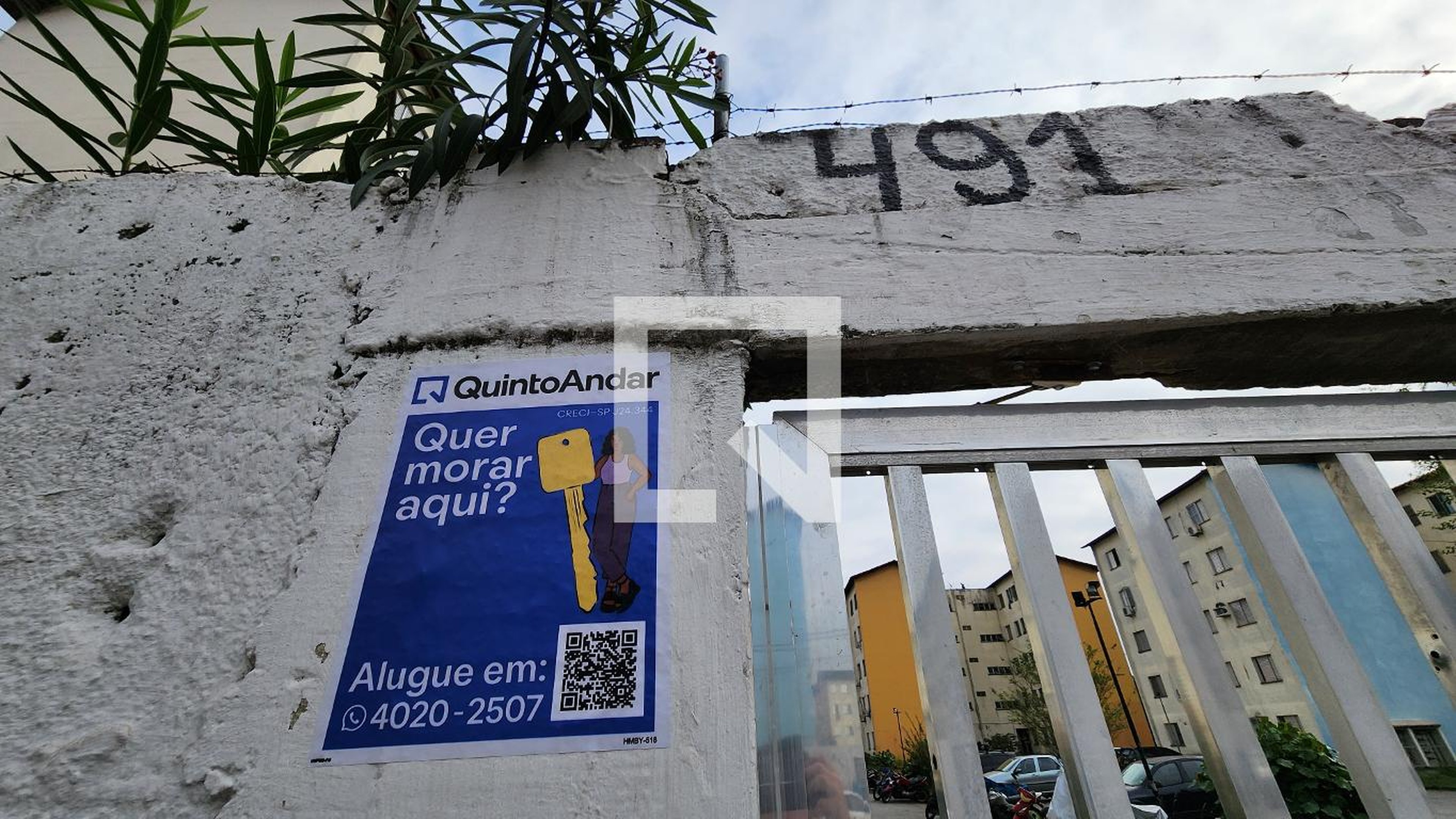 Fachada Condomínio Cdhu