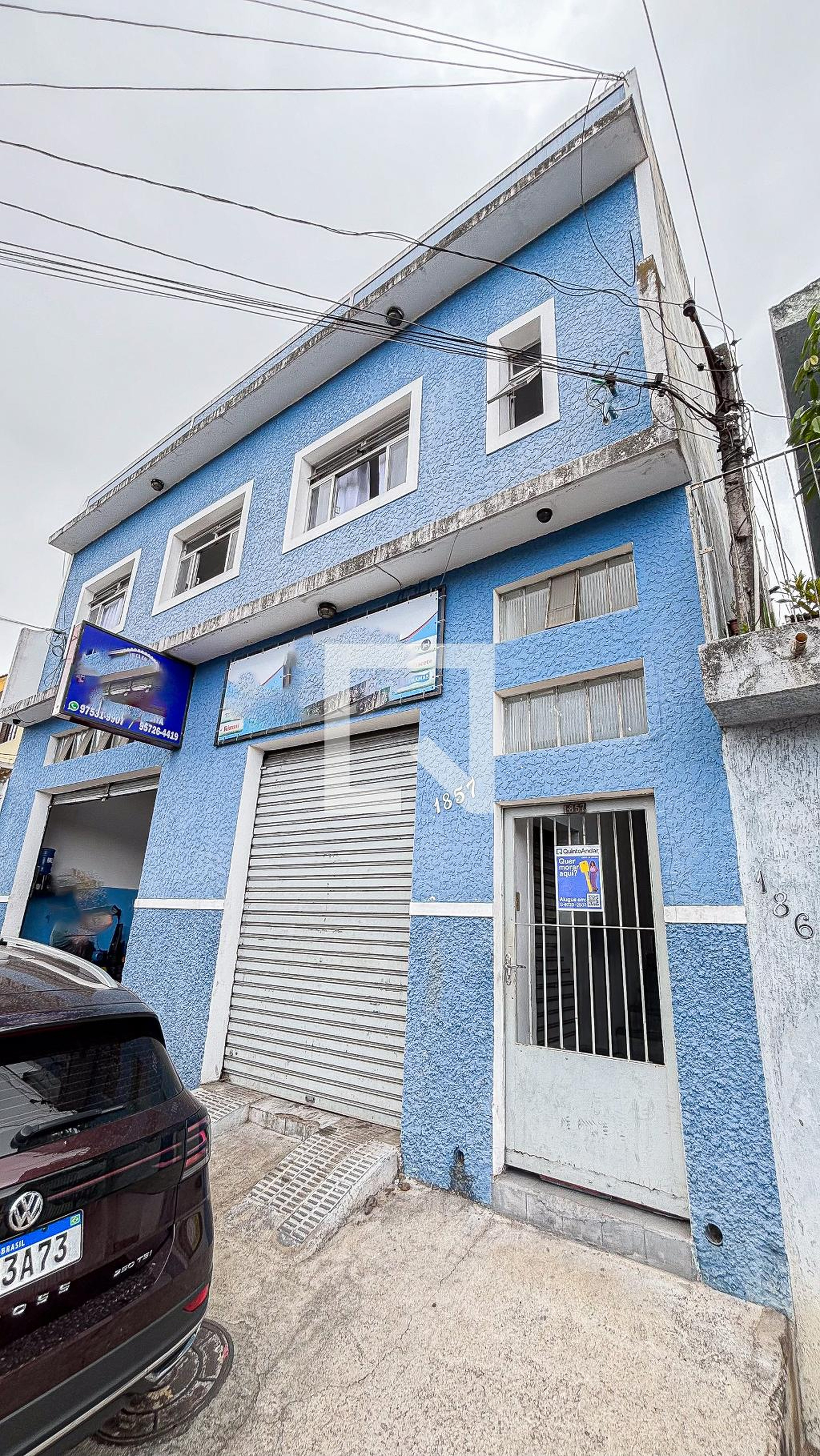 Fachada Condomínio em Rua das Hortências, 1857