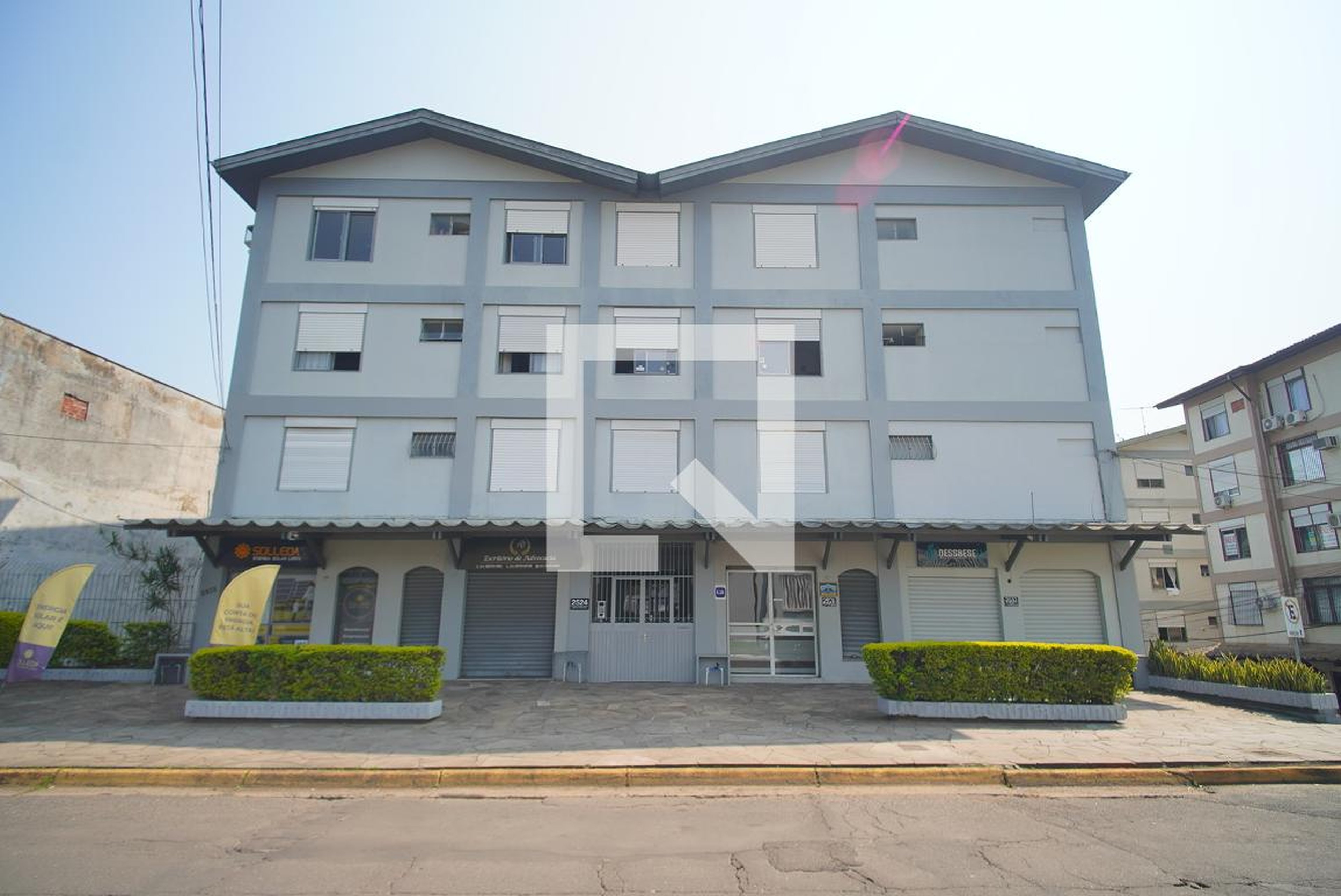 Fachada Condomínio em Avenida Pedro Adams Filho, 2524