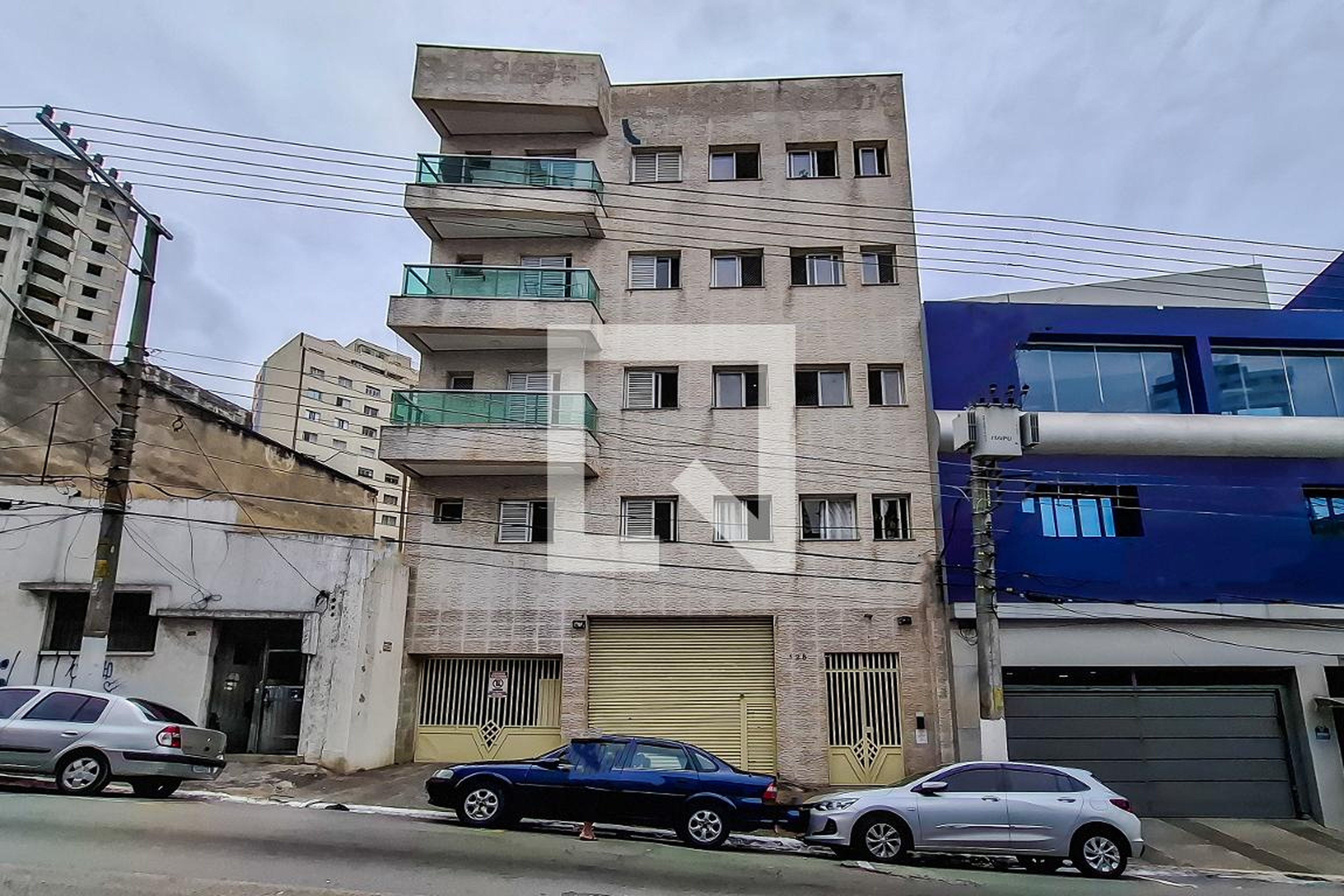 Fachada do Prédio Condomínio em Rua Tamandaré, 128