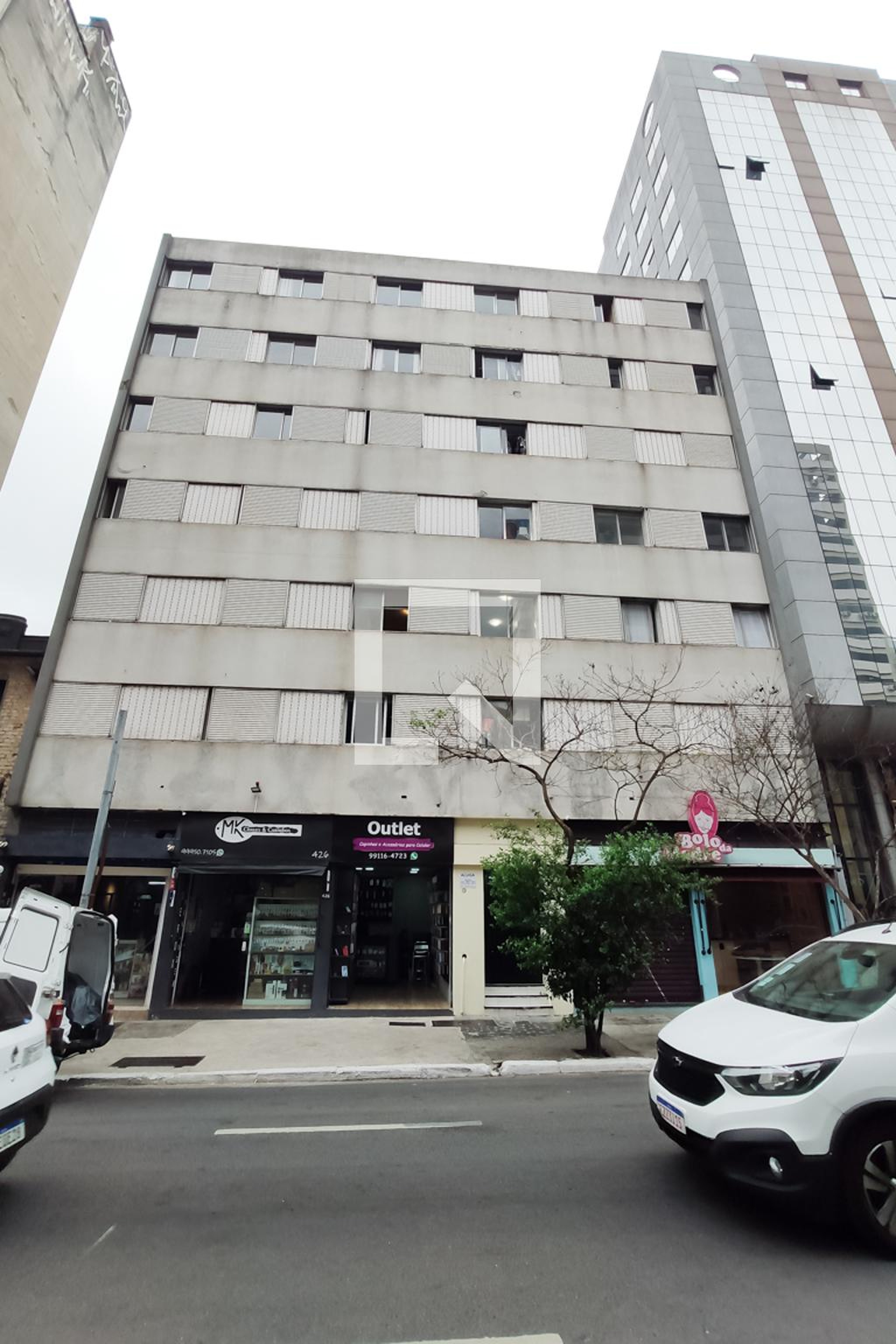 Fachada Edifício Alto Da Consolação