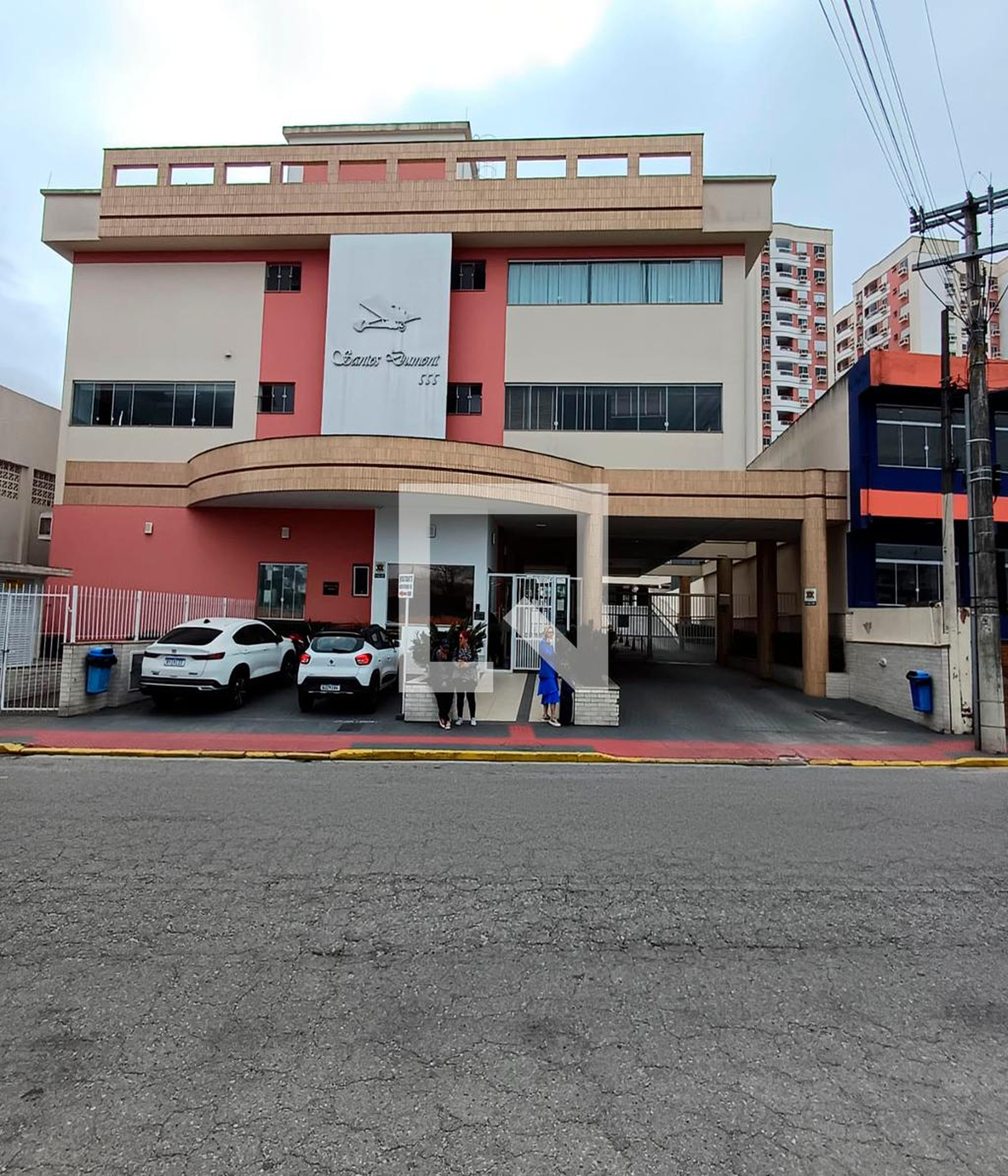 Fachada do Prédio Residencial Santos Dumont