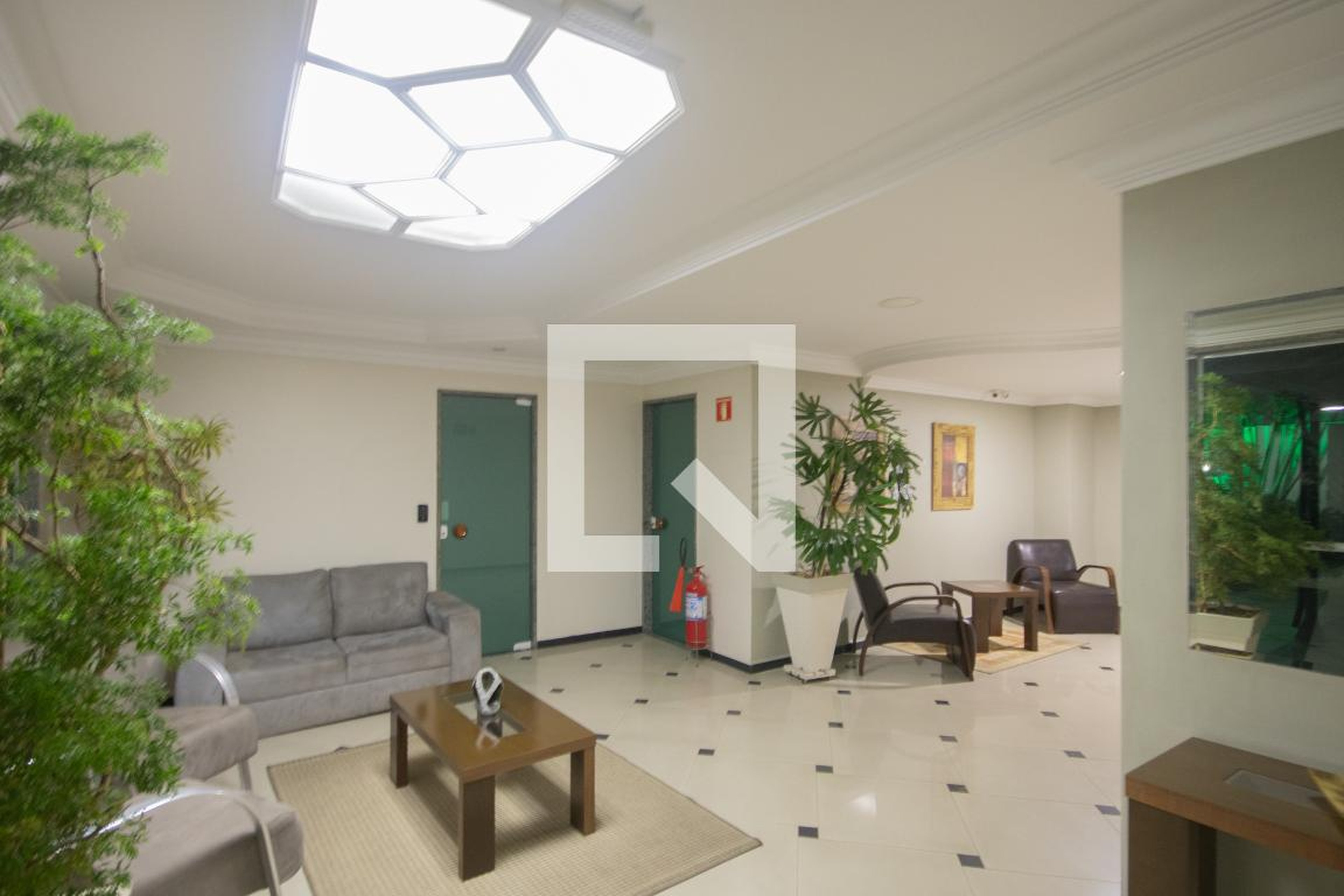 Hall de entrada - Casa Branca