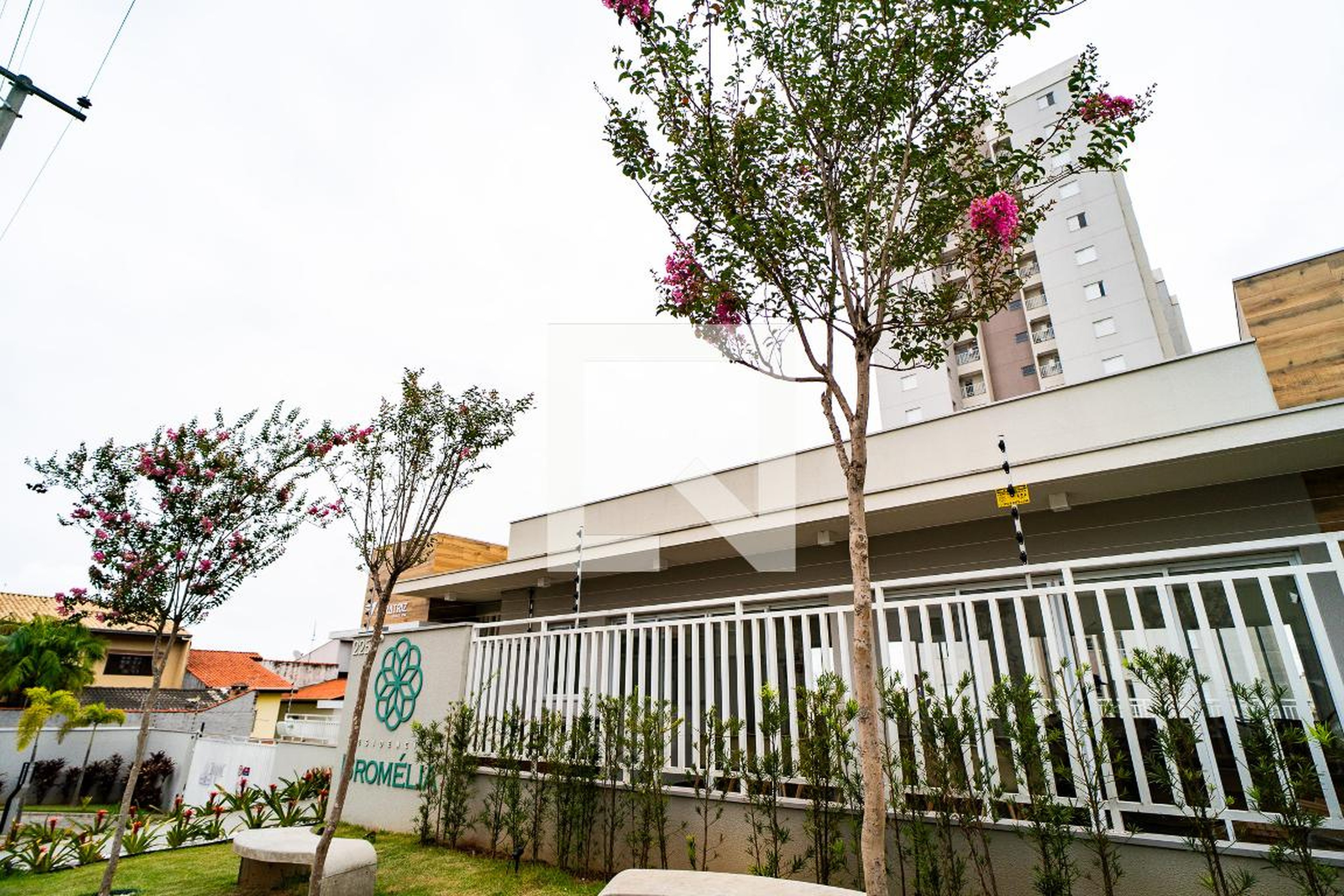 Fachada do Prédio Residencial Bromélia