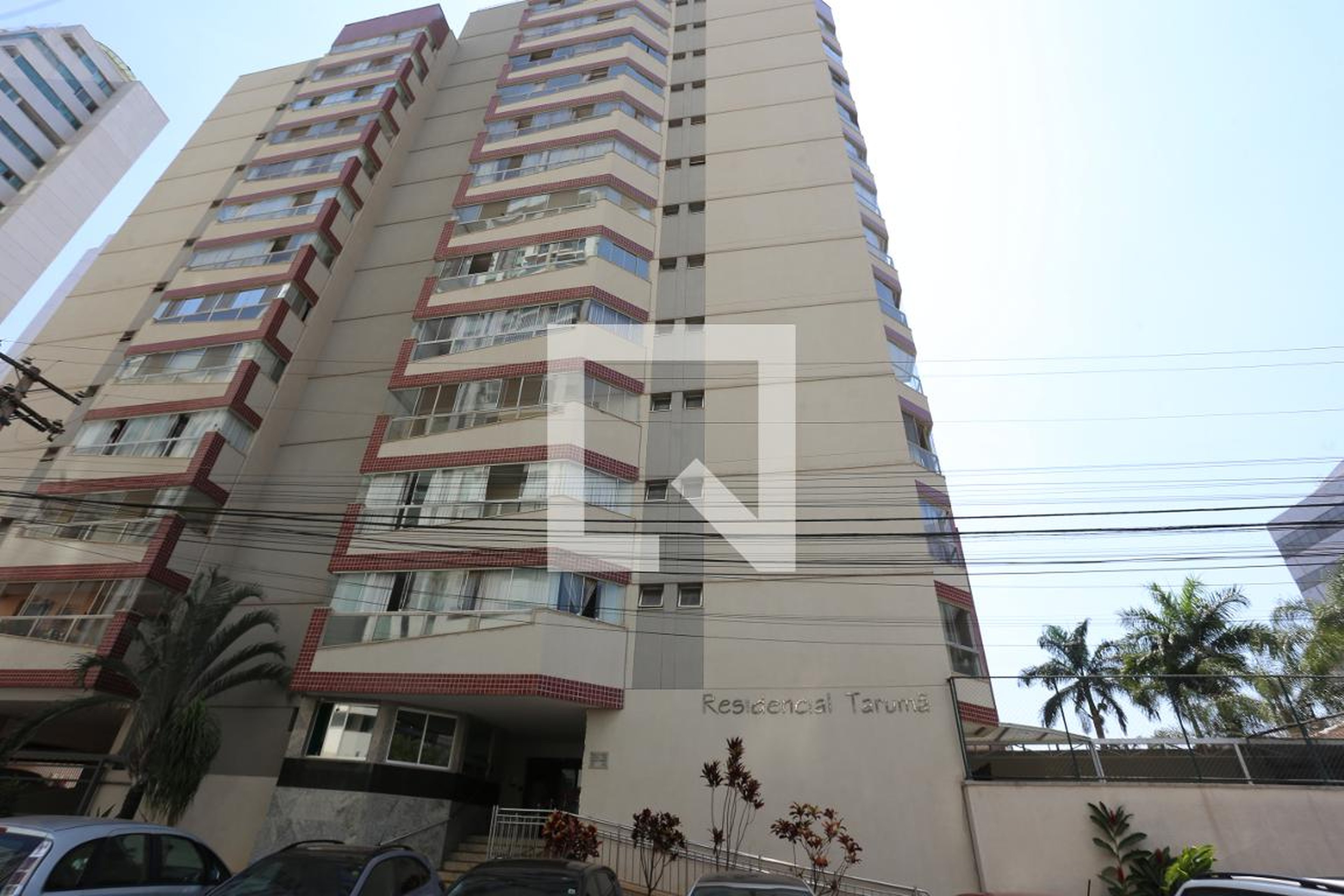 Fachada Condomínio em Rua 9 Sul, Lote 12