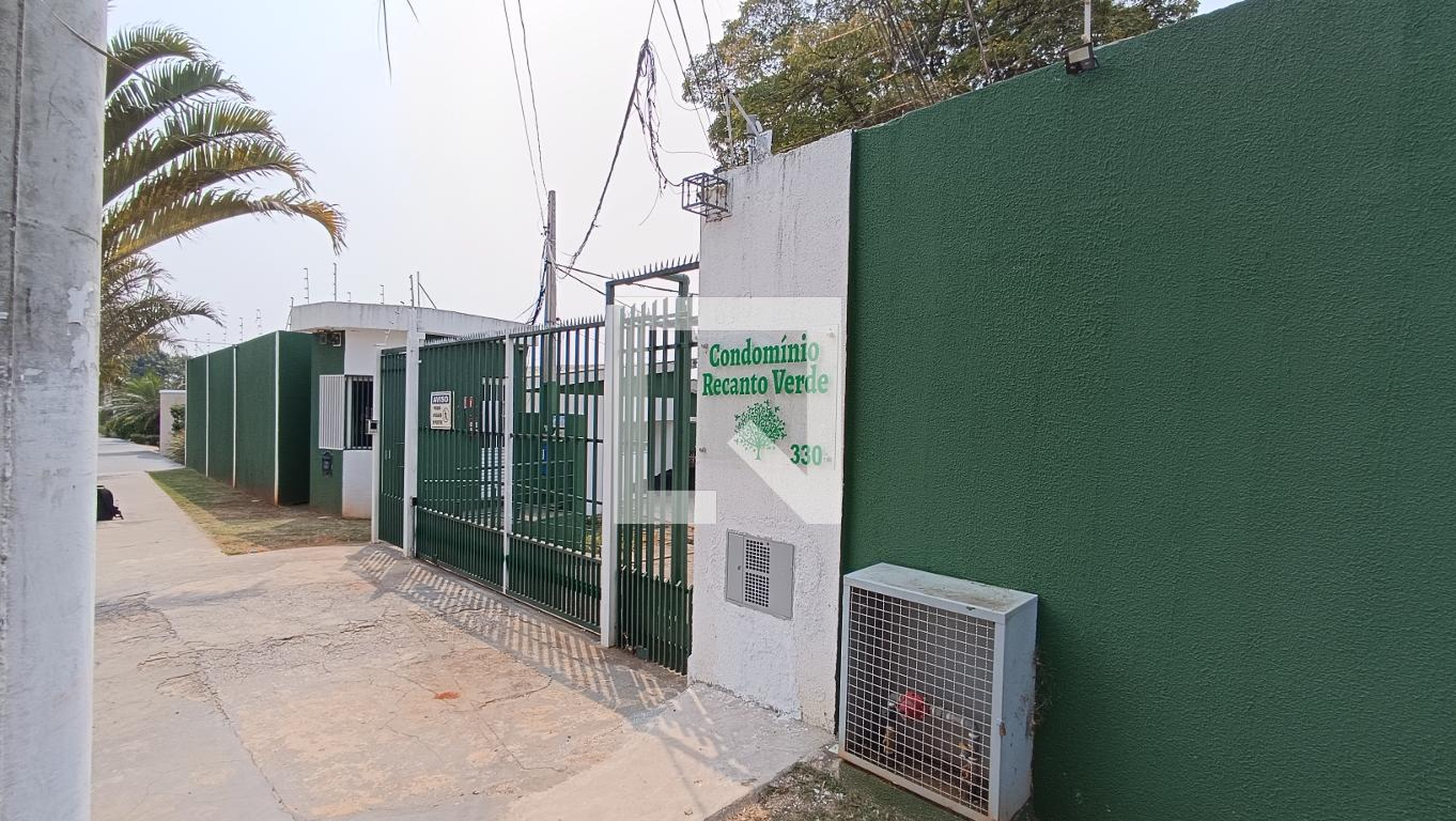 Fachada Condomínio Recanto Verde