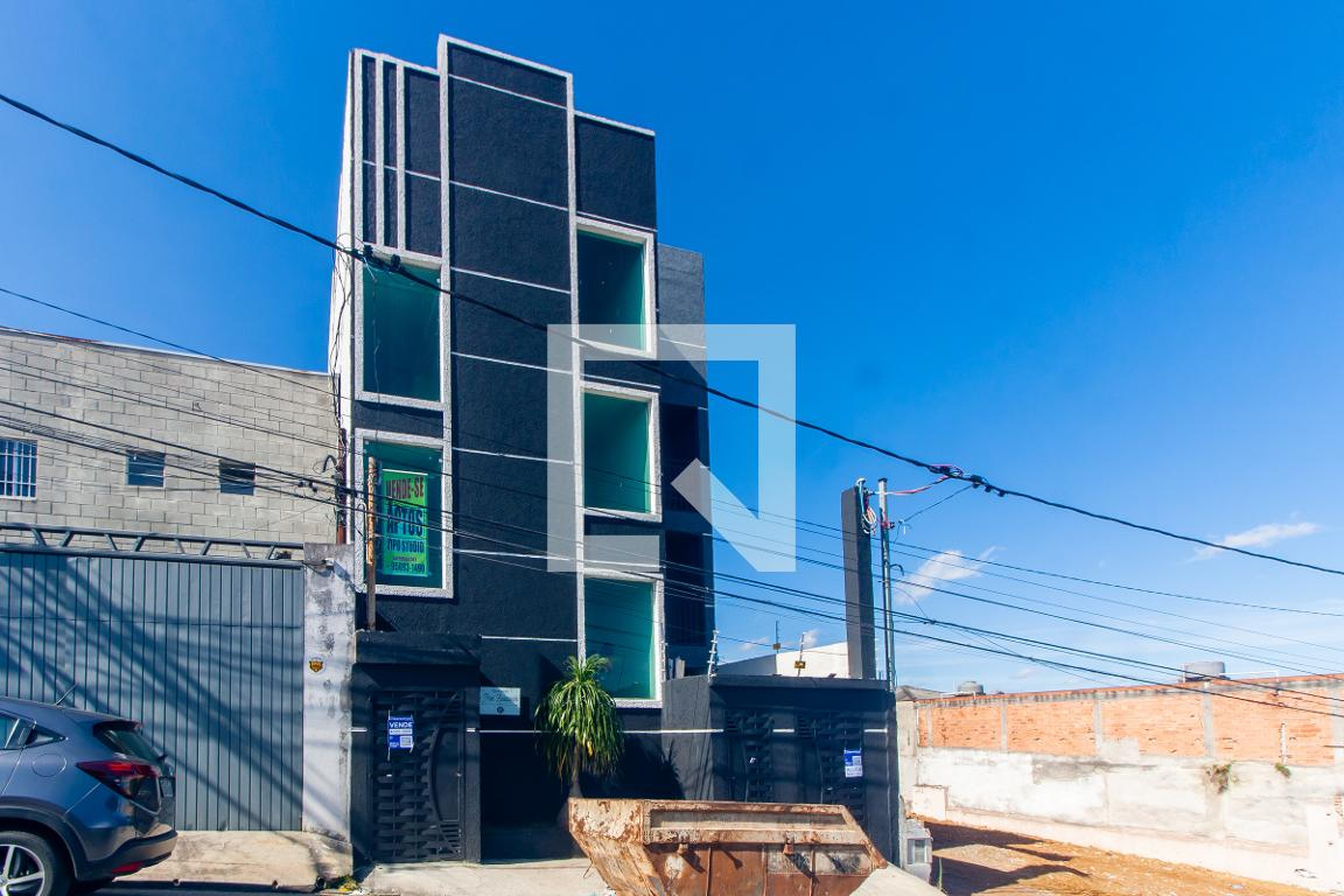 Fachada Condomínio em Rua Protágoras, 85