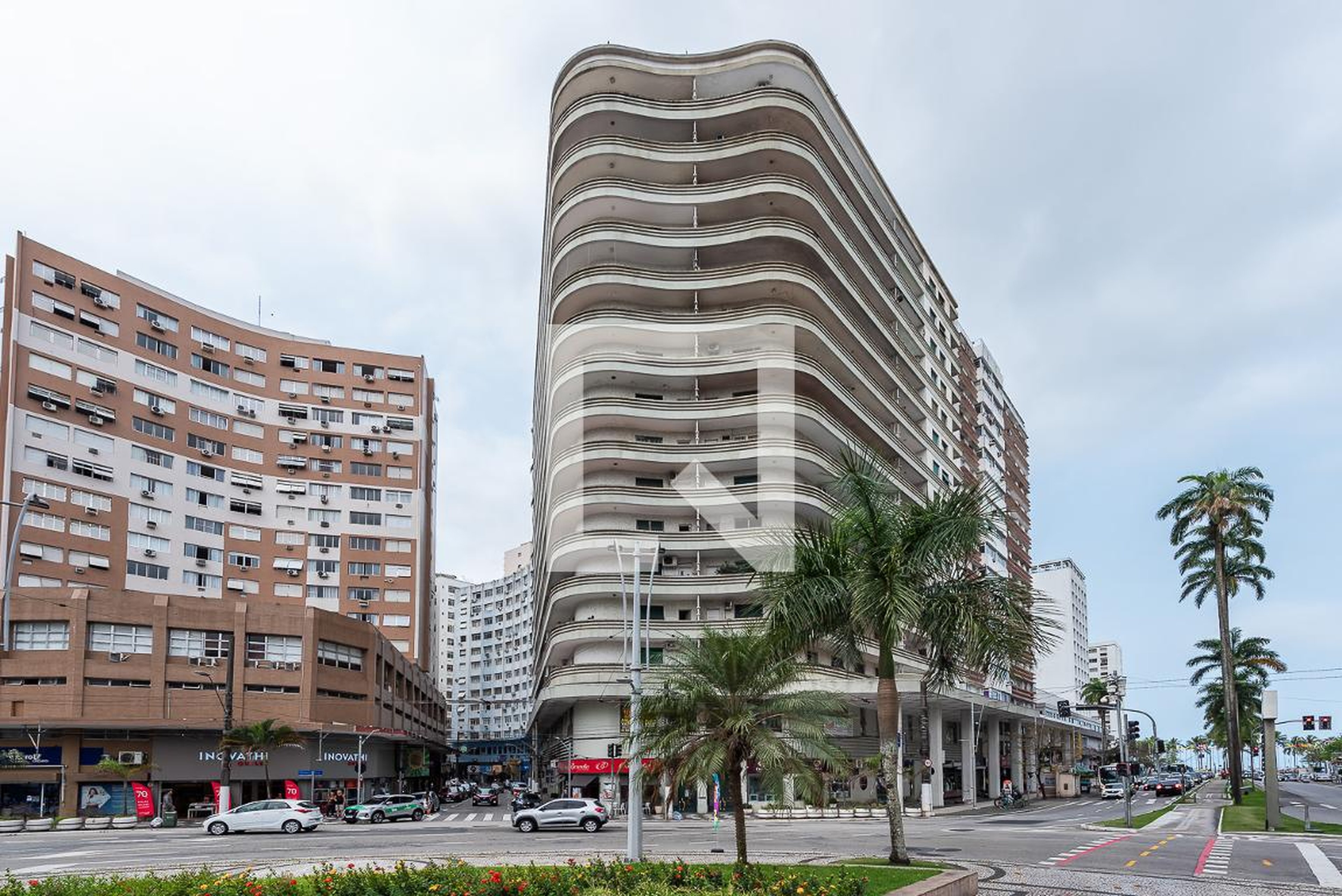 Fachada Condomínio em Rua Goytacazes, 31