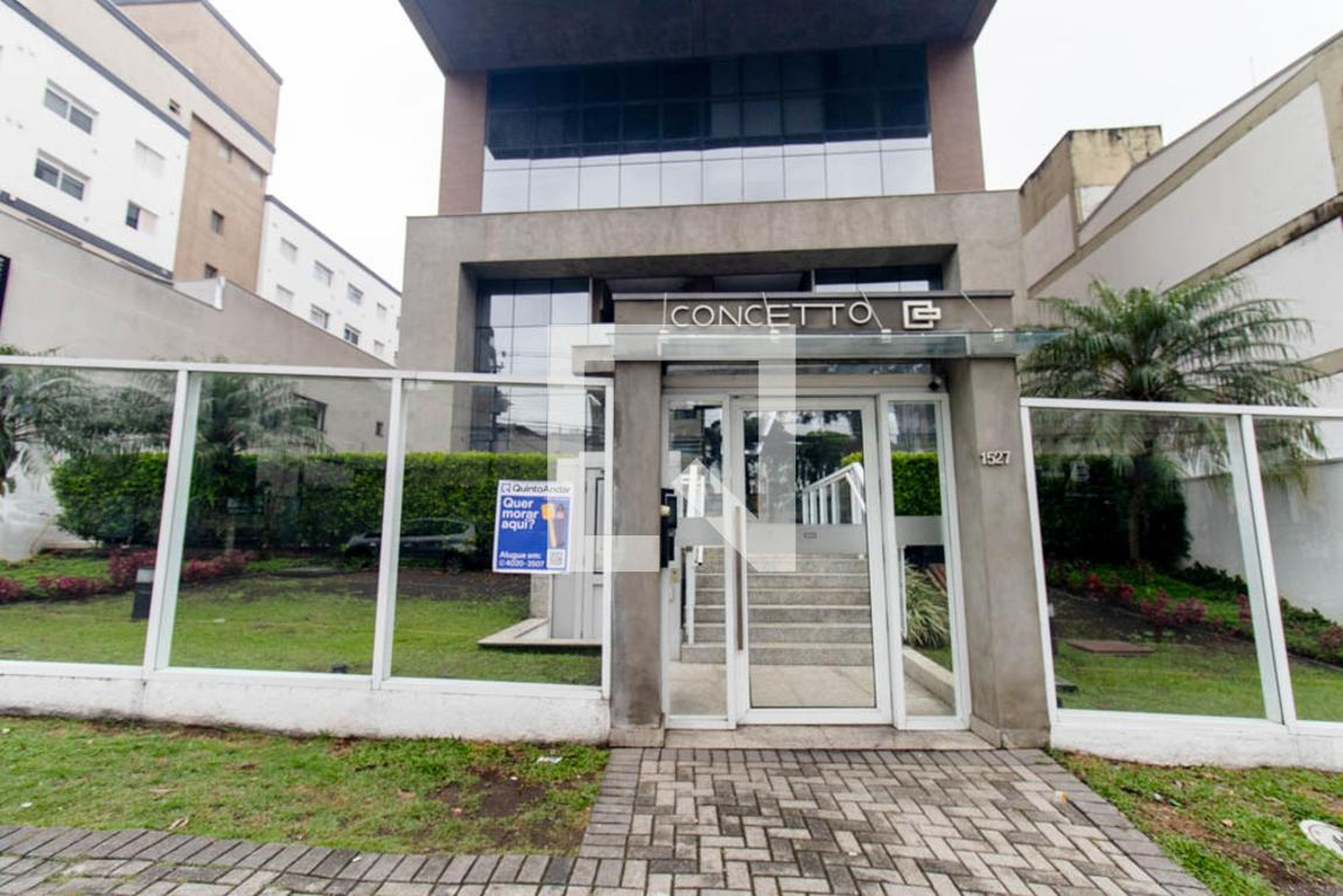Fachada do Condomínio Condomínio em Rua Francisco Rocha, 1527