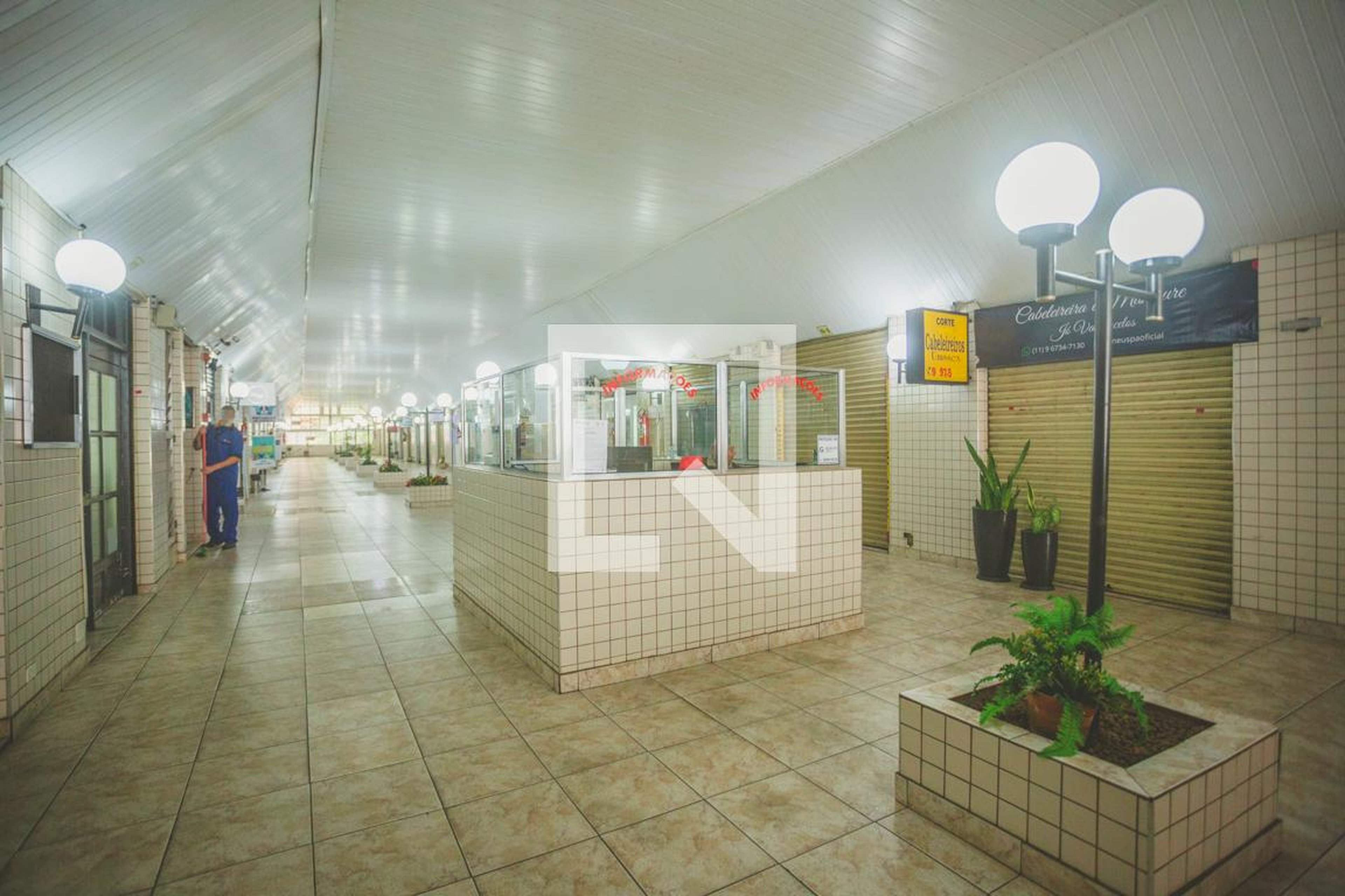 Hall social - Centro Comercial e Residencial Jabaquara