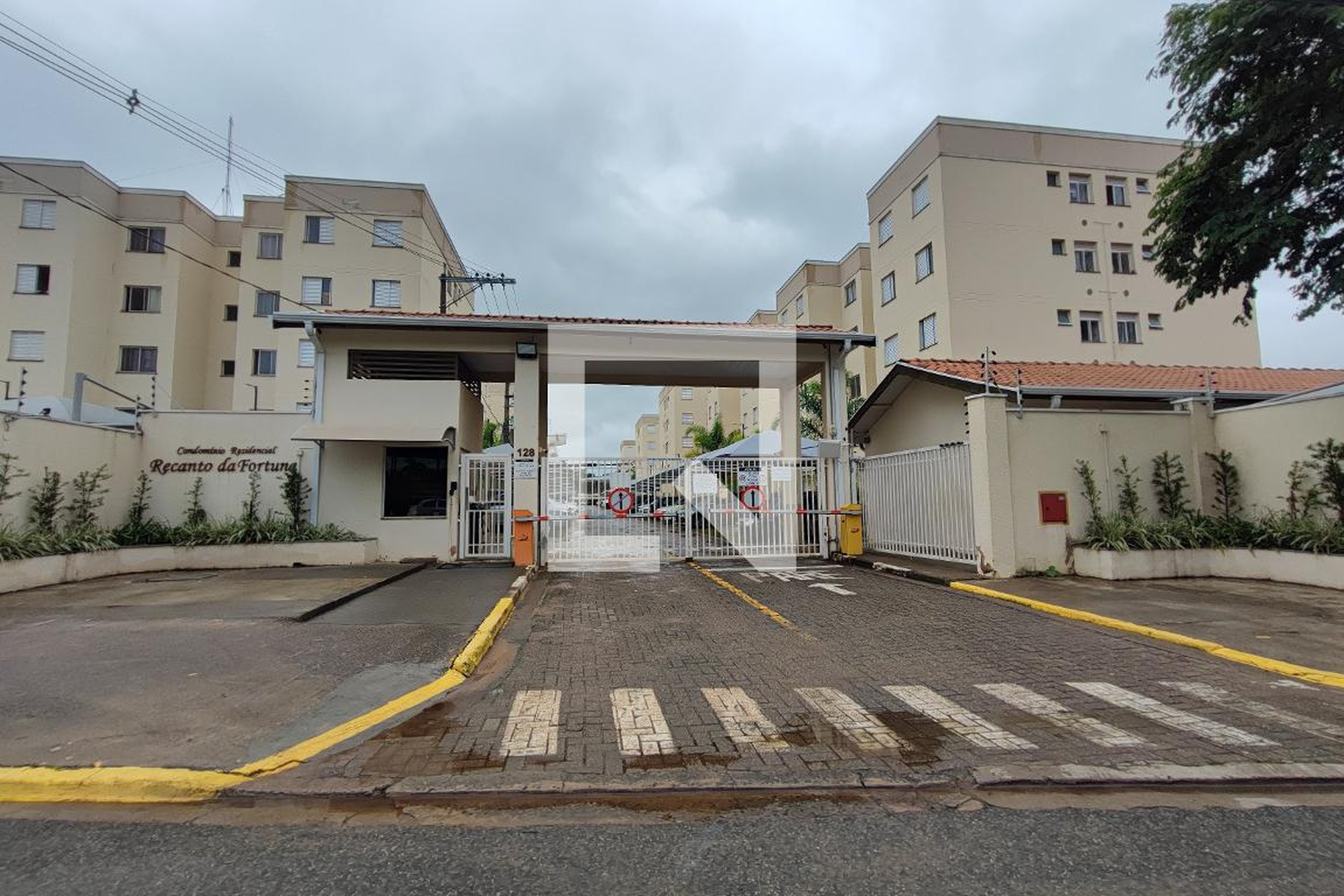 Fachada do Condomínio Condomínio Recanto da Fortuna