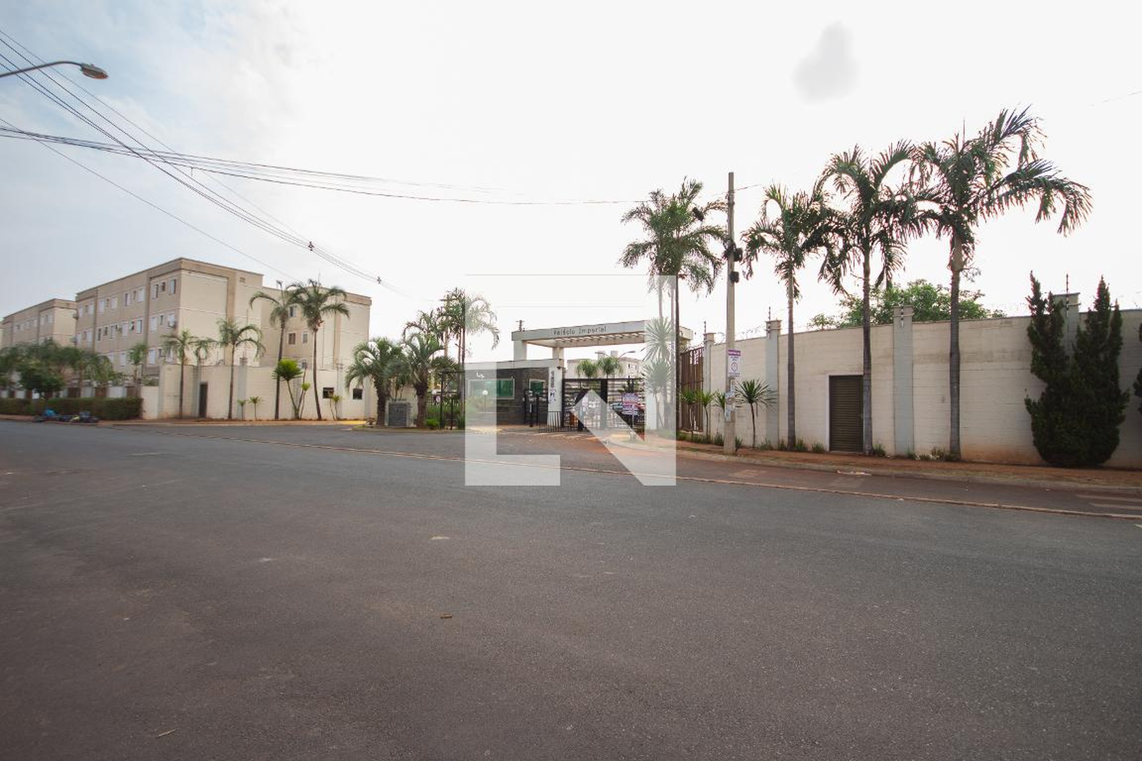 Fachada do condomínio Condomínio Palacio Imperial