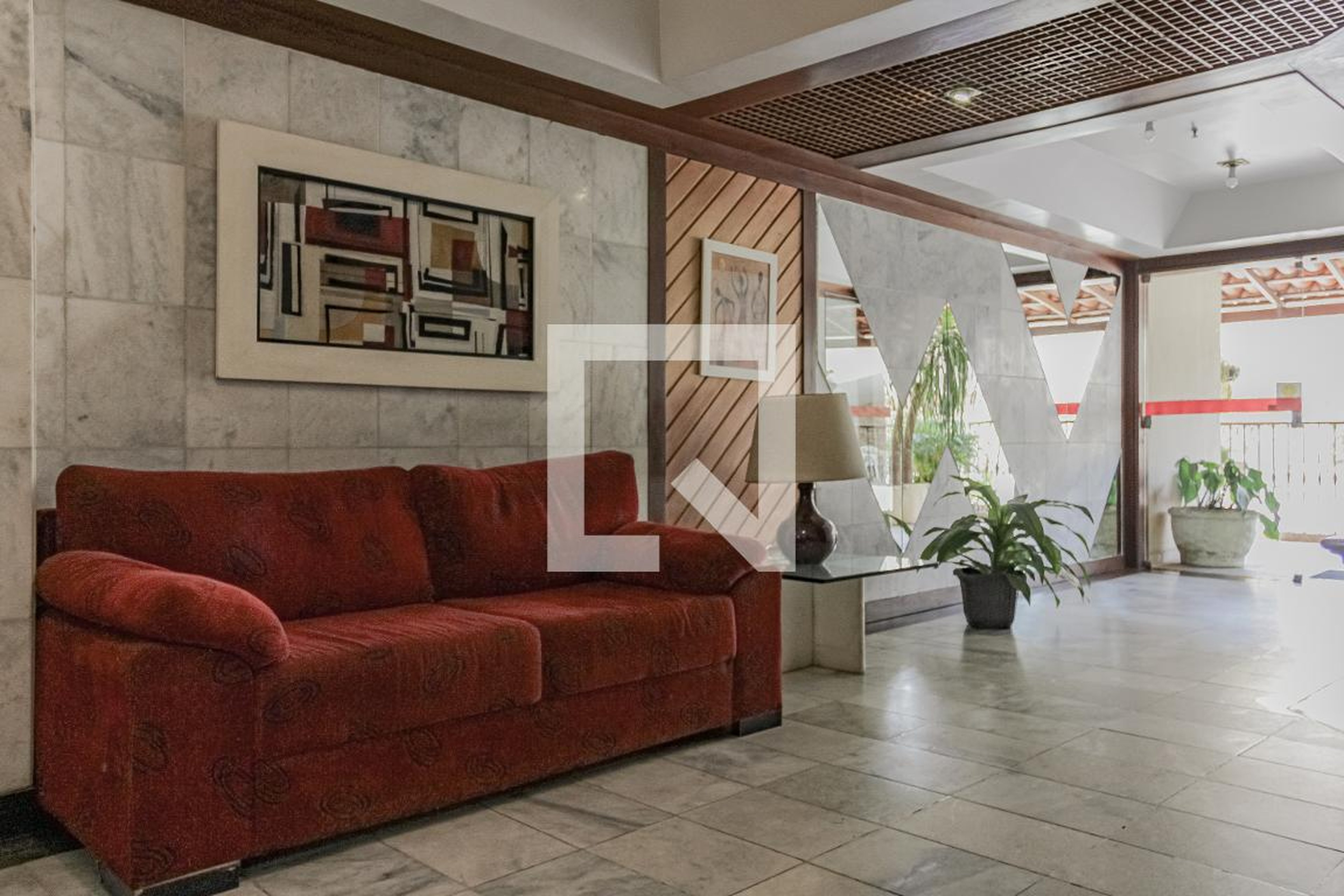 Hall de entrada - Edifício Solar Martins Ferreira