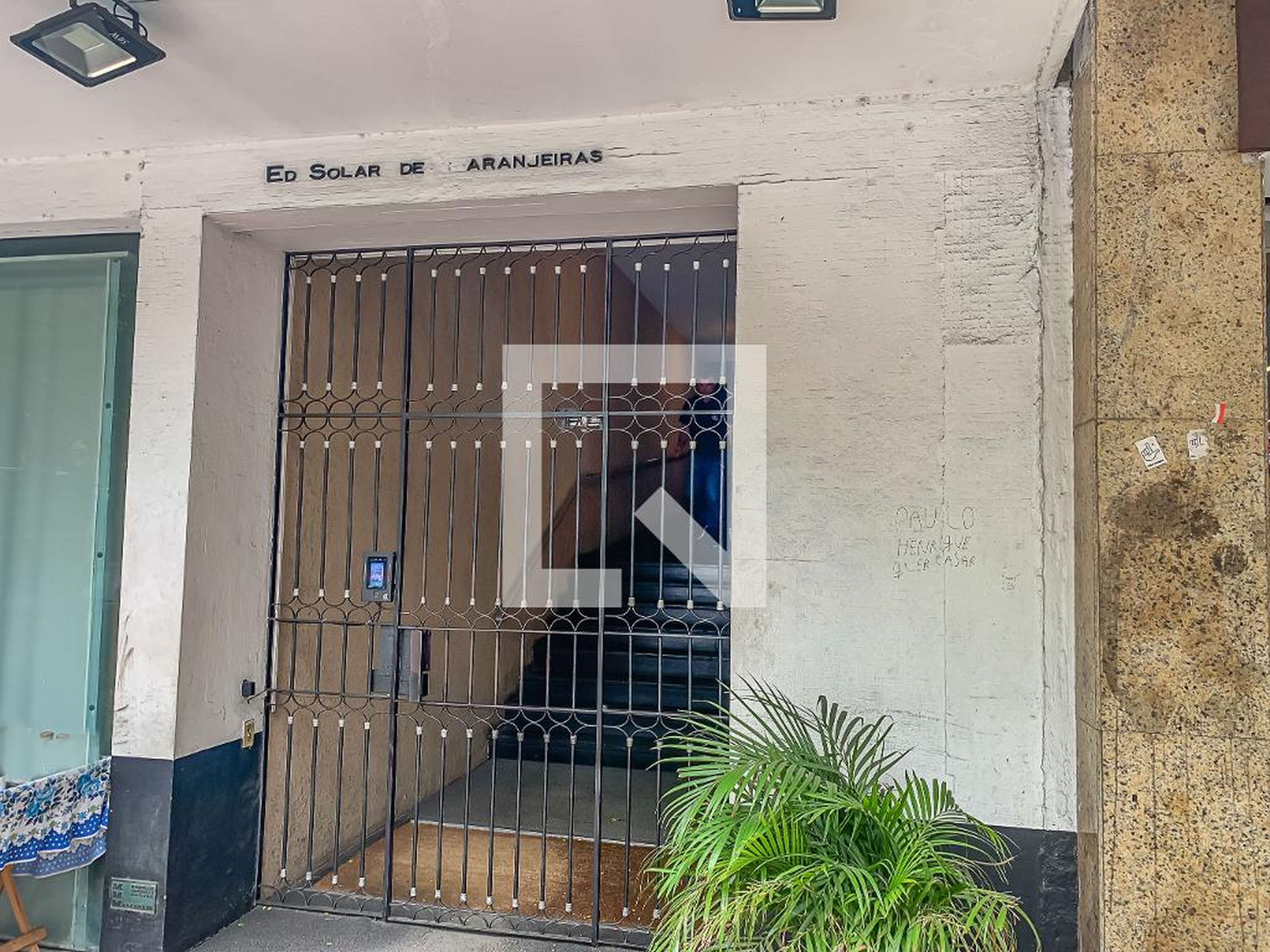 Fachada do Prédio Edifício Solar das Laranjeiras