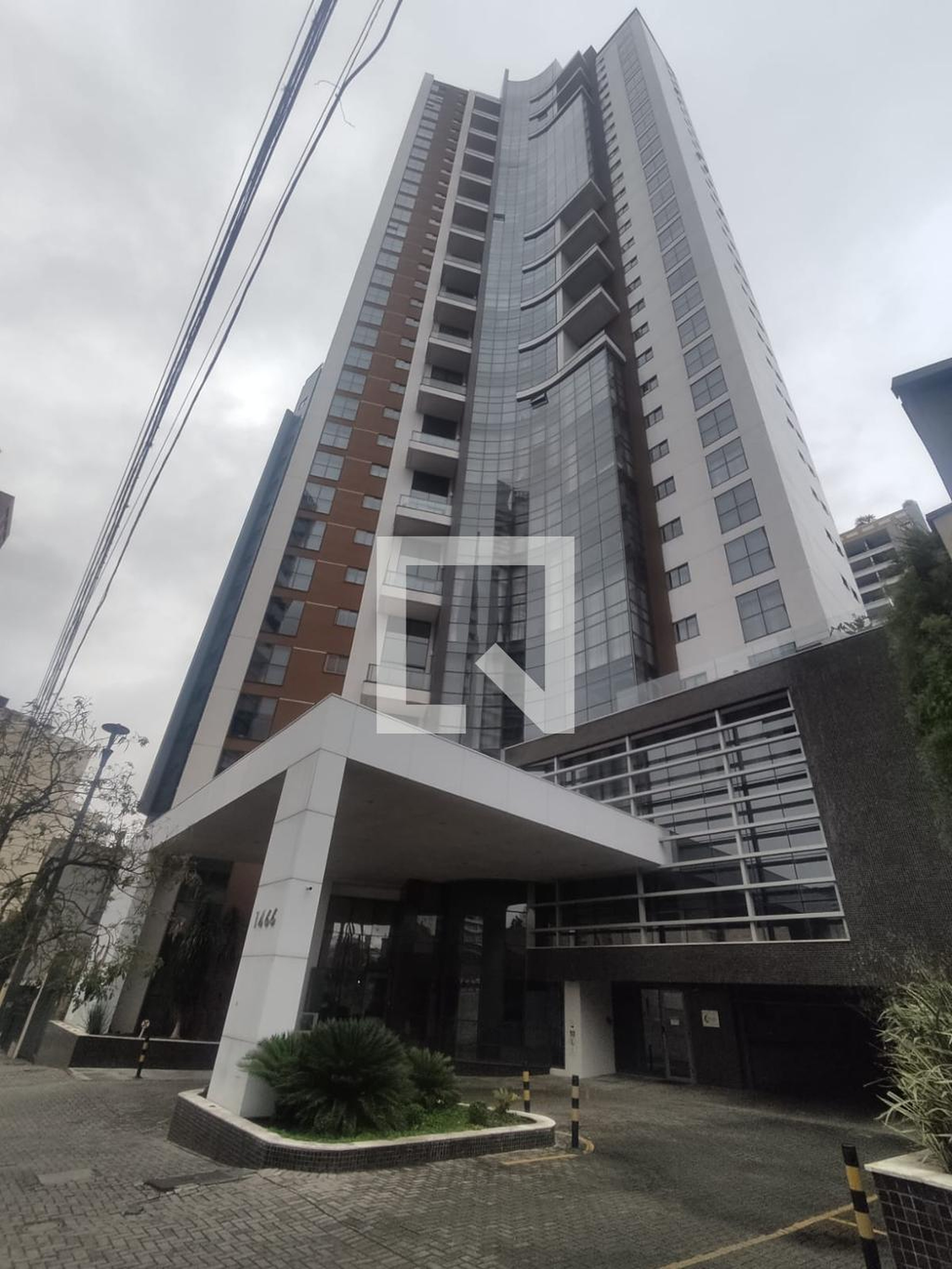 Fachada do prédio Condomínio Soul Batel Soho