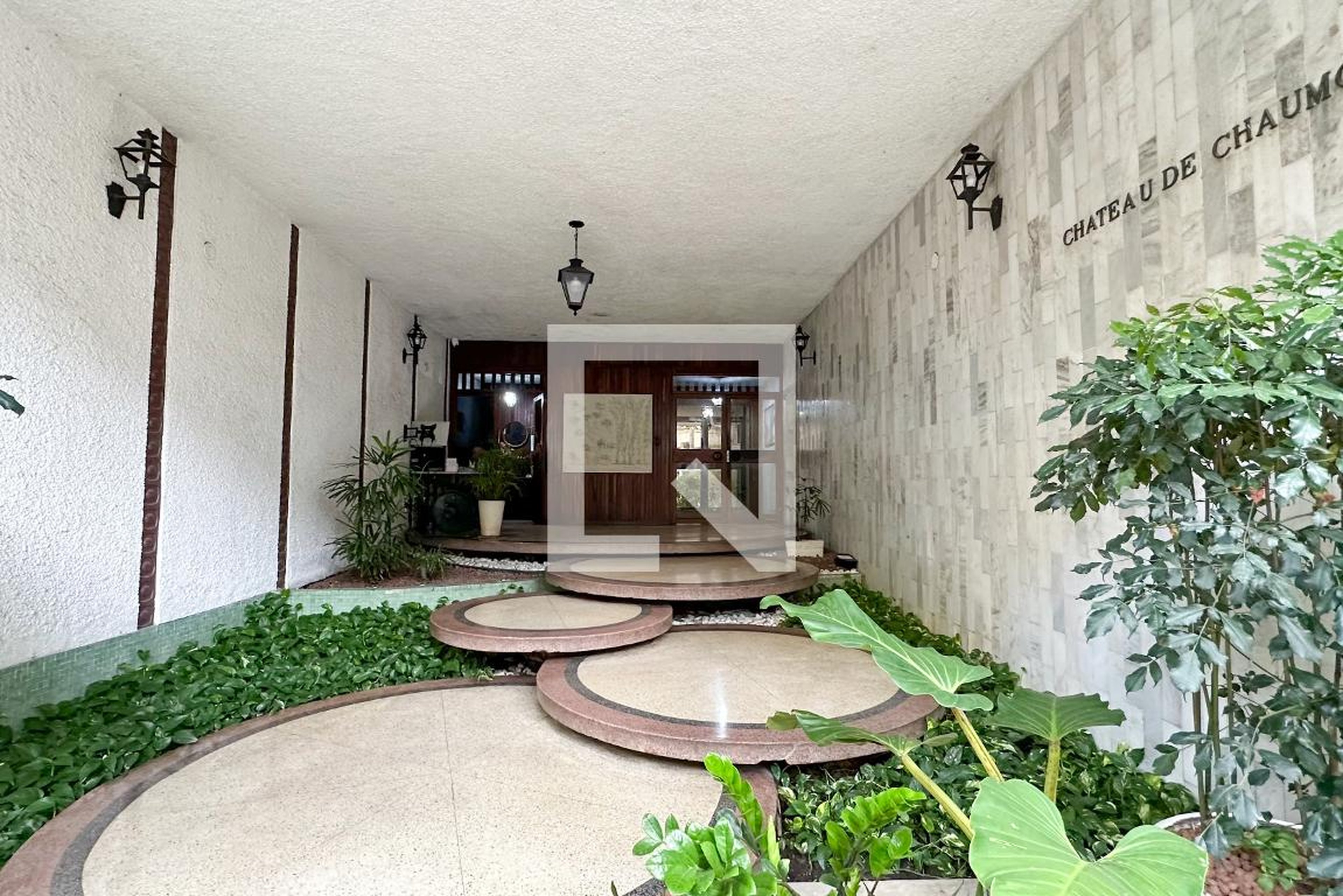 Entrada - Edifício Château de Chaumont