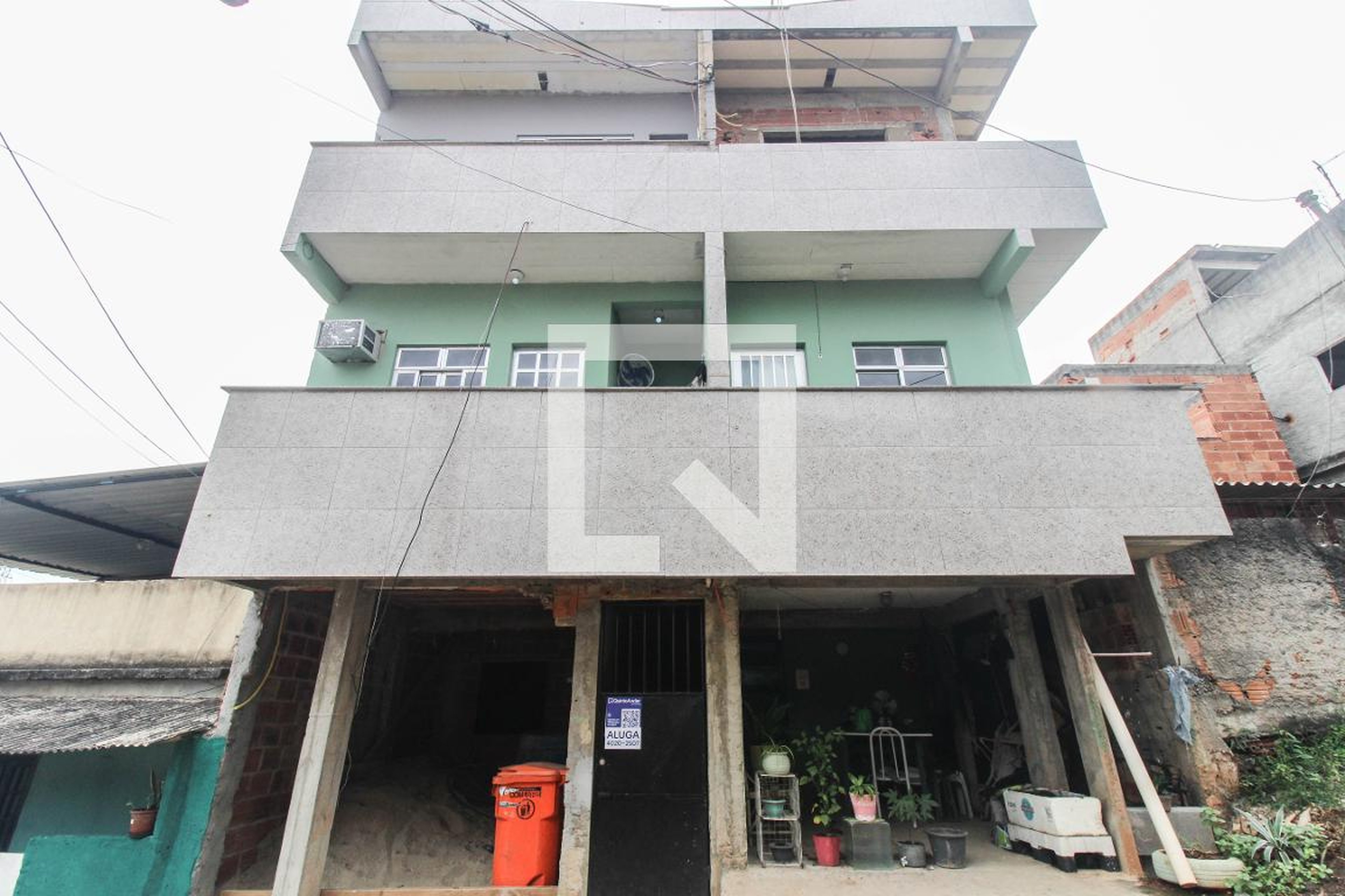 Fachada Condomínio em Rua Antônio Parreiras, 186