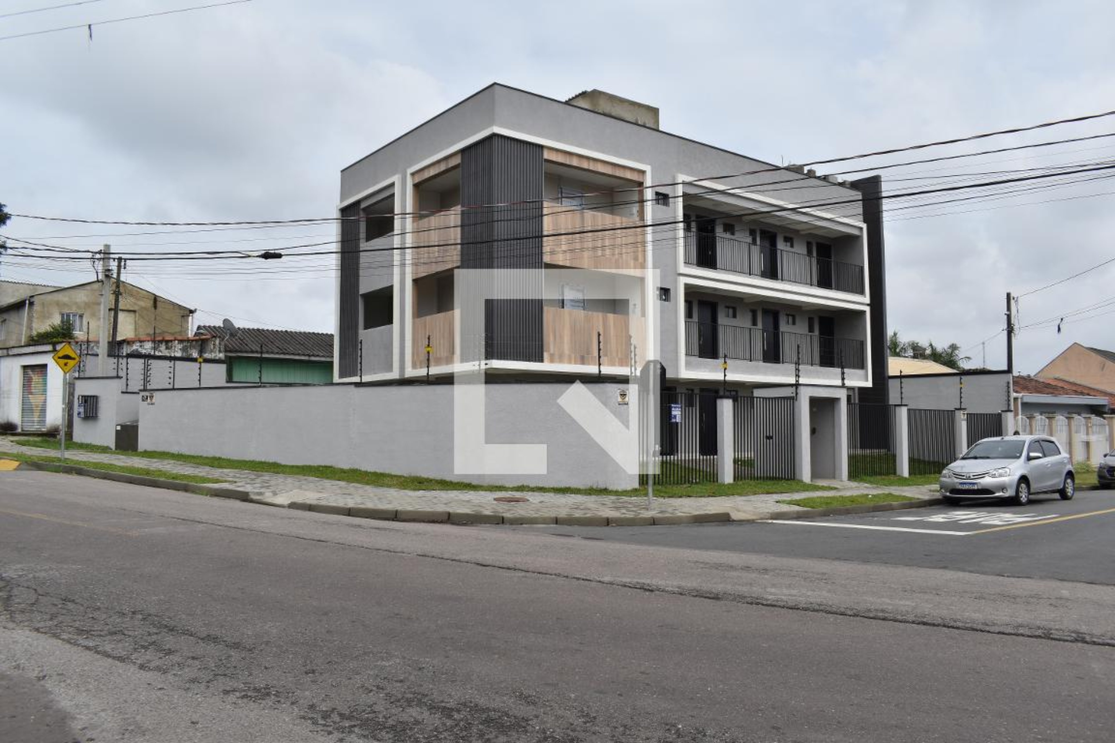 Fachada do condomínio Condomínio Mirai