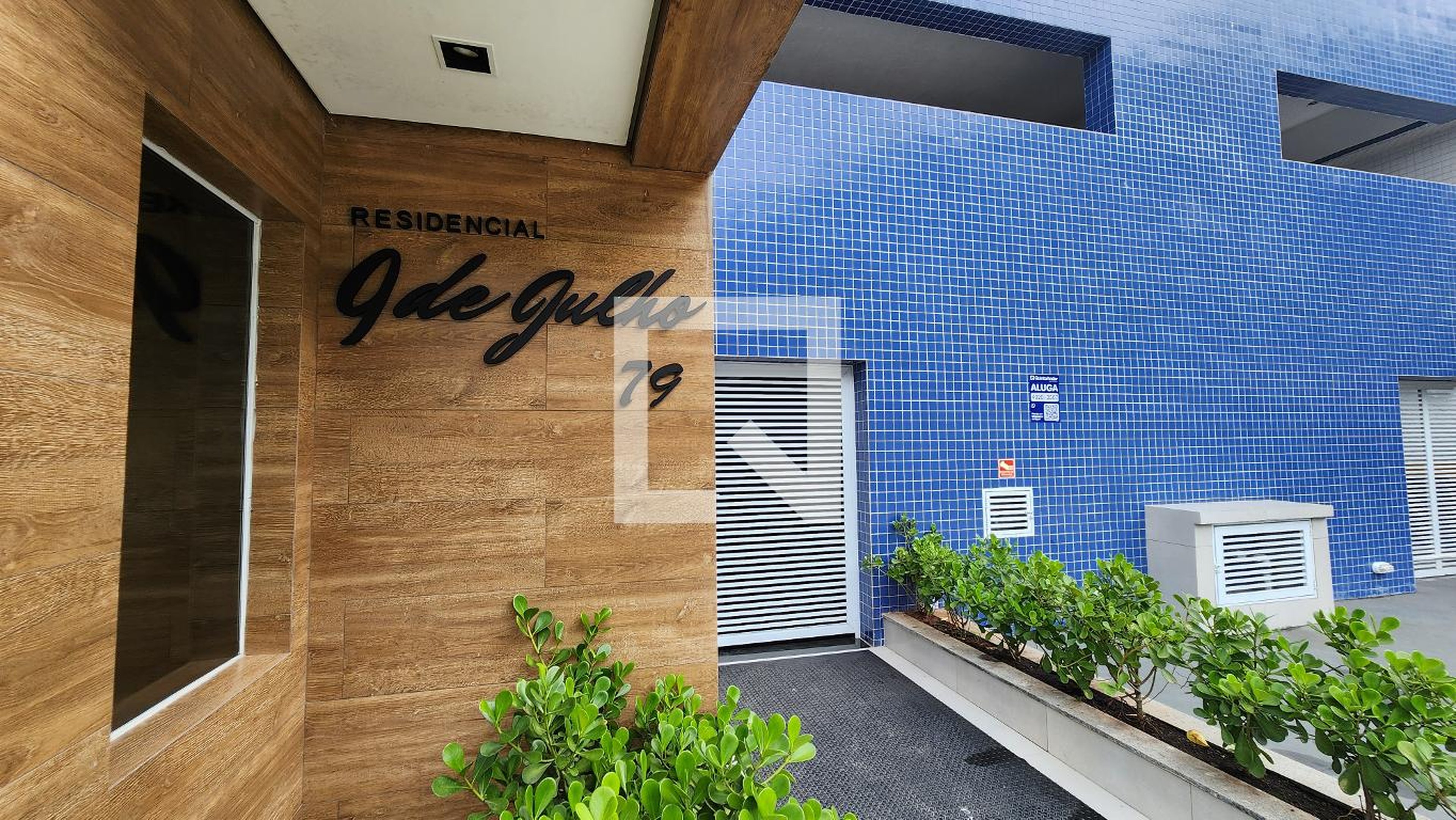 Fachada Condomínio em Rua Nove de Julho, 166