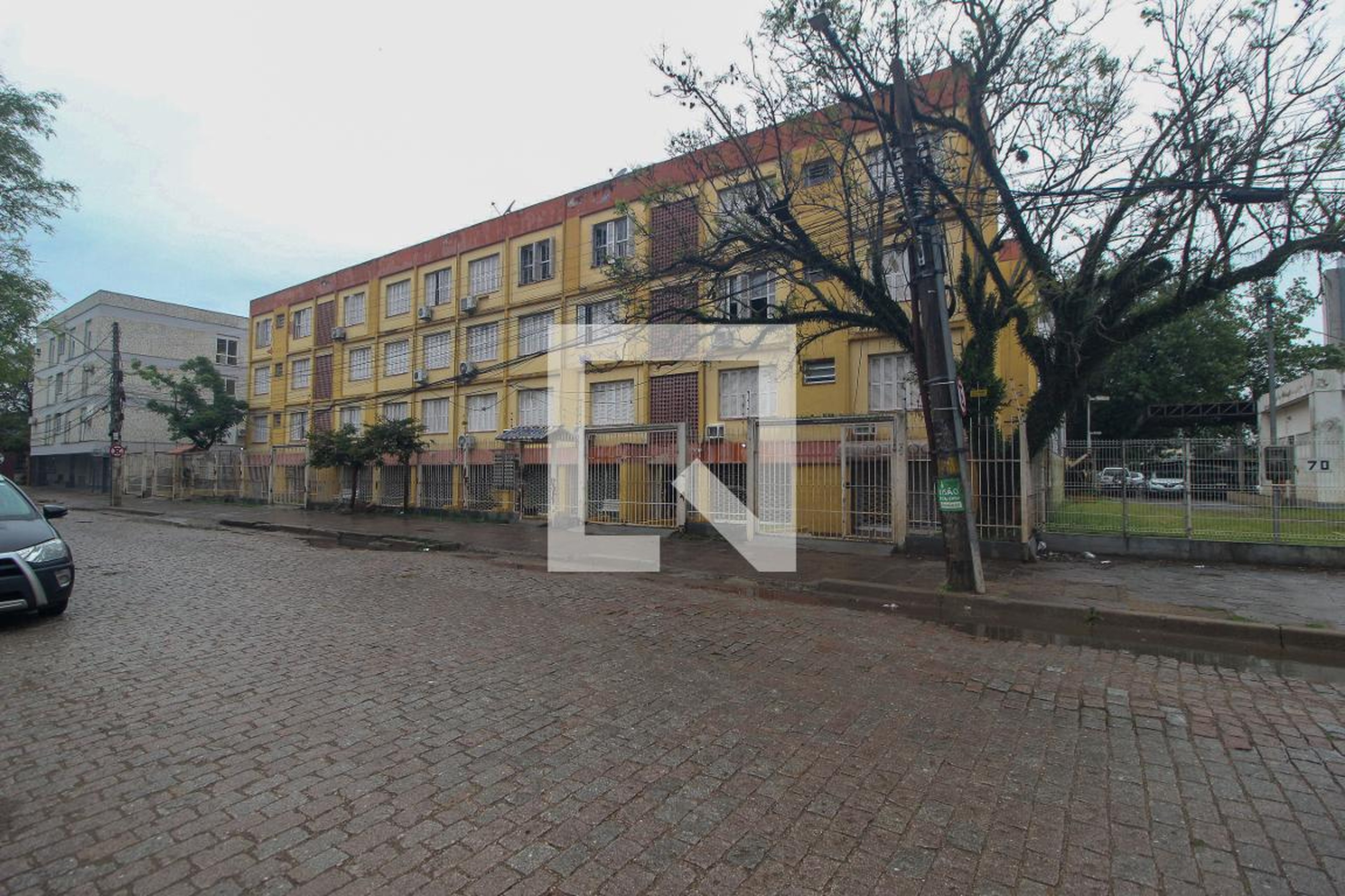 Fachada Condomínio em Avenida Praia de Belas, 60