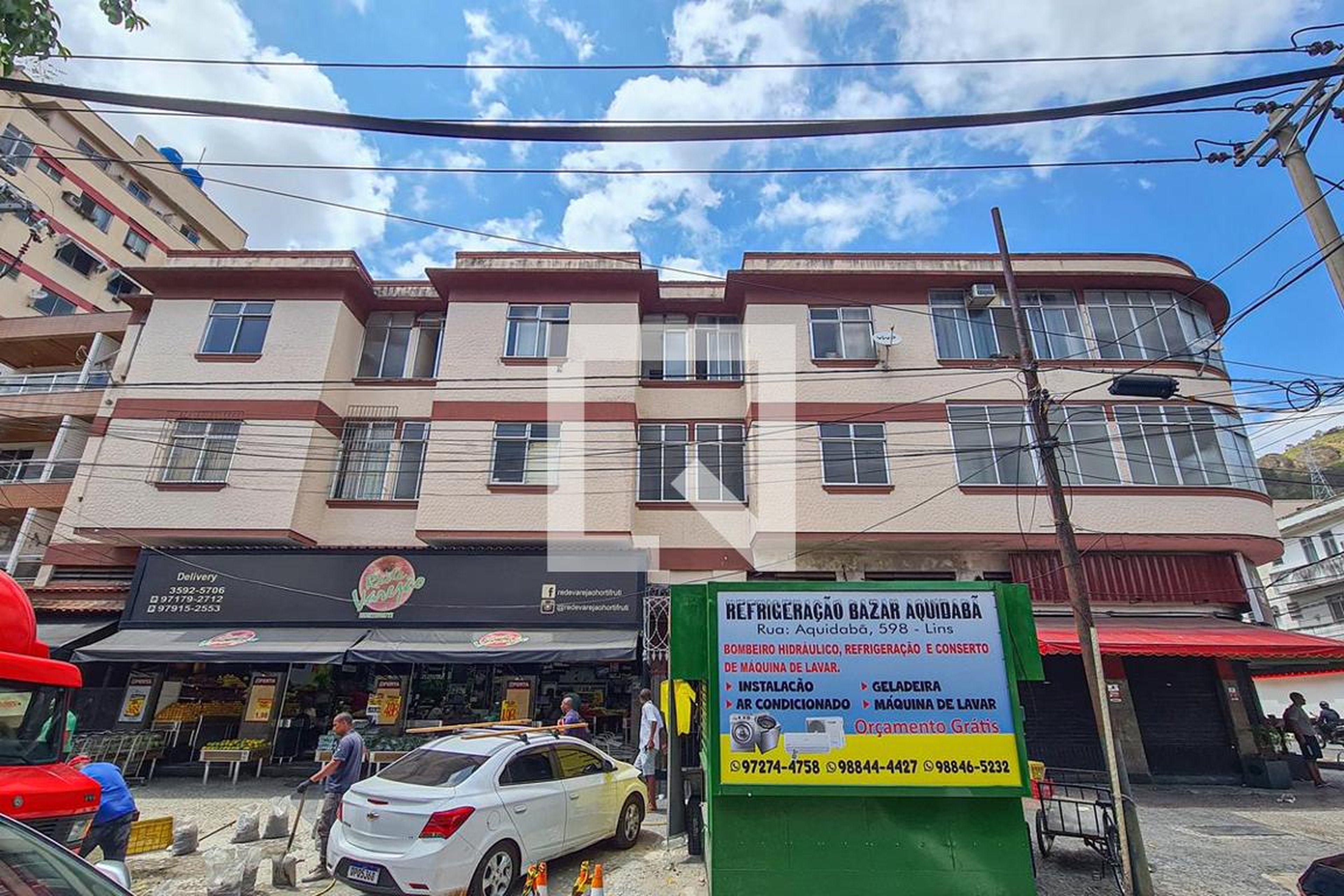 Fachada do Condomínio Condomínio em Rua Aquidabã, 581