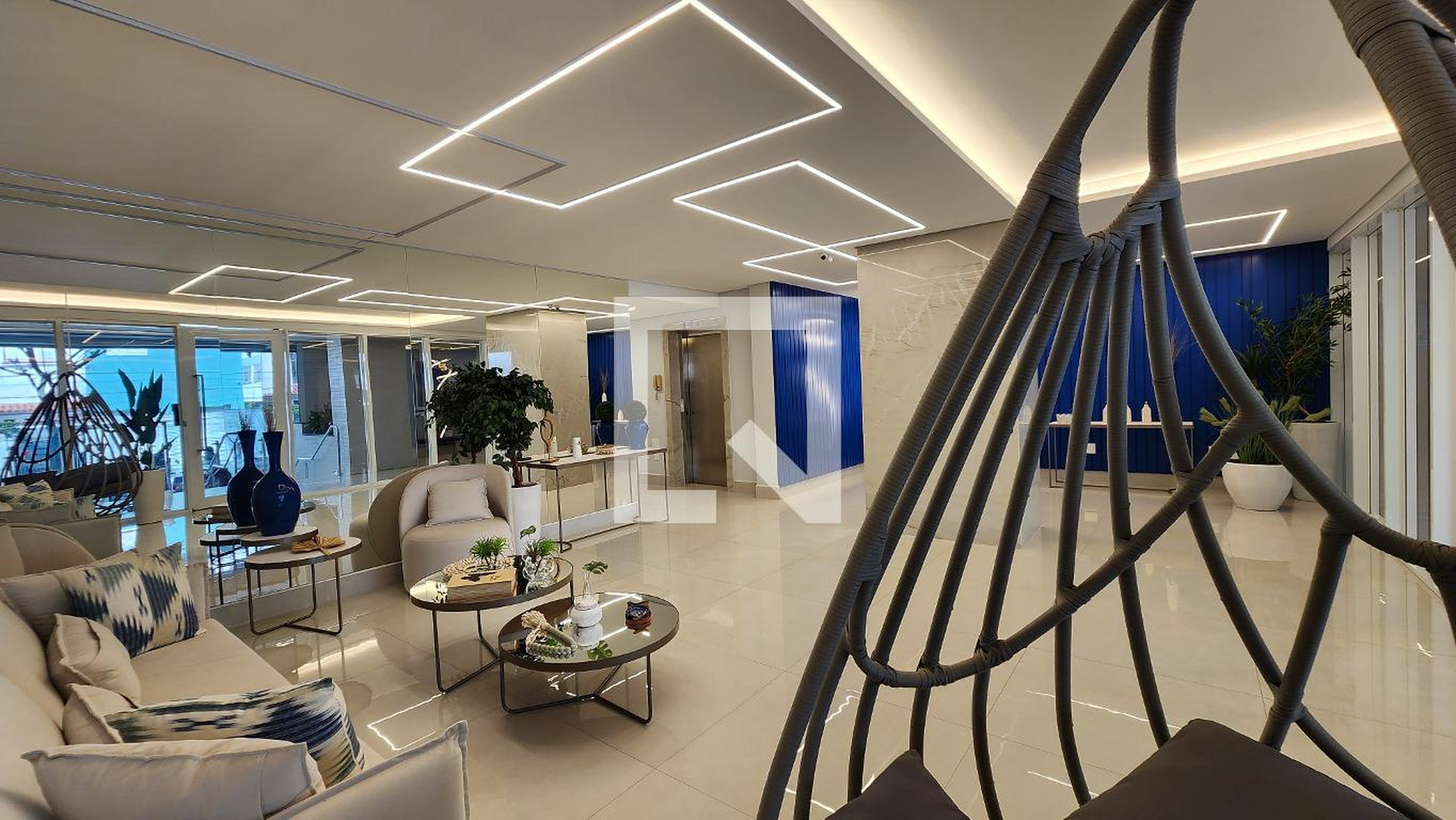 Hall de entrada - Residencial Mykonos