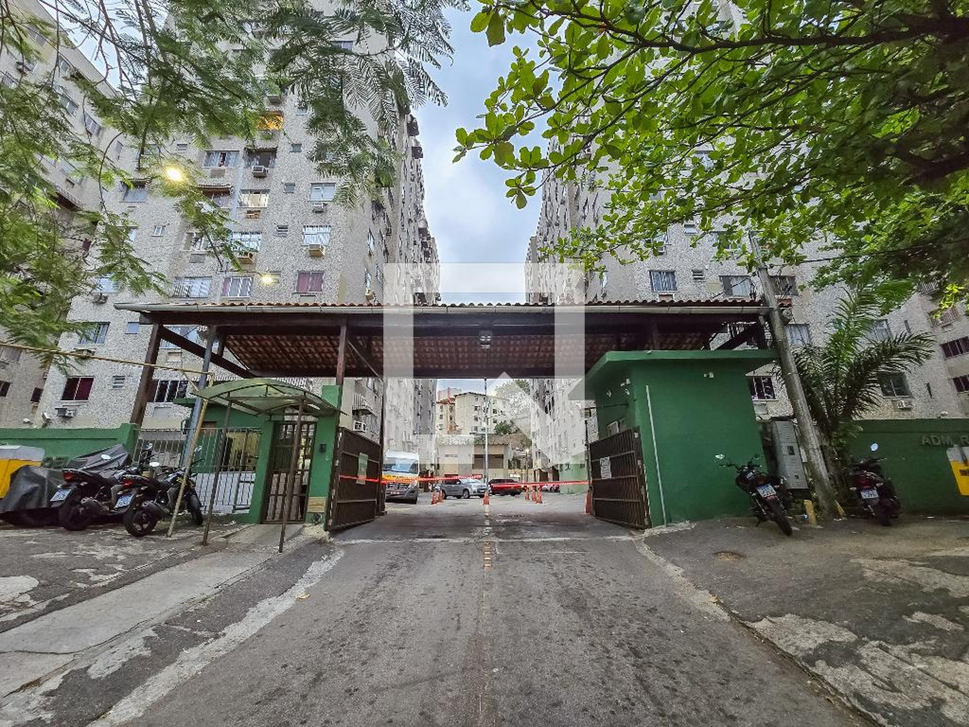 Fachada do Condomínio Condomínio Vivendas de Tomás Coelho