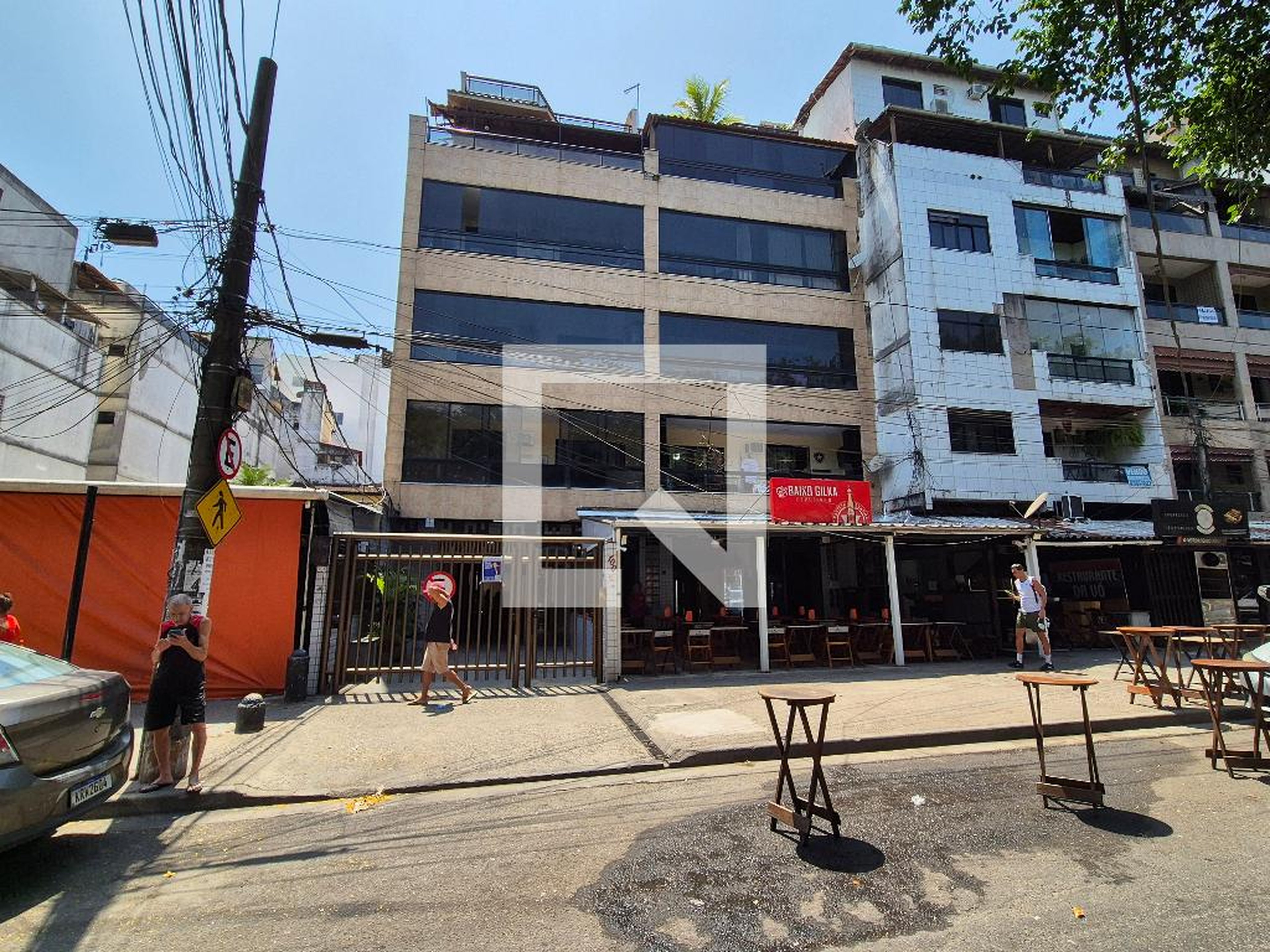 Fachada Condomínio em Avenida Gilka Machado, 100