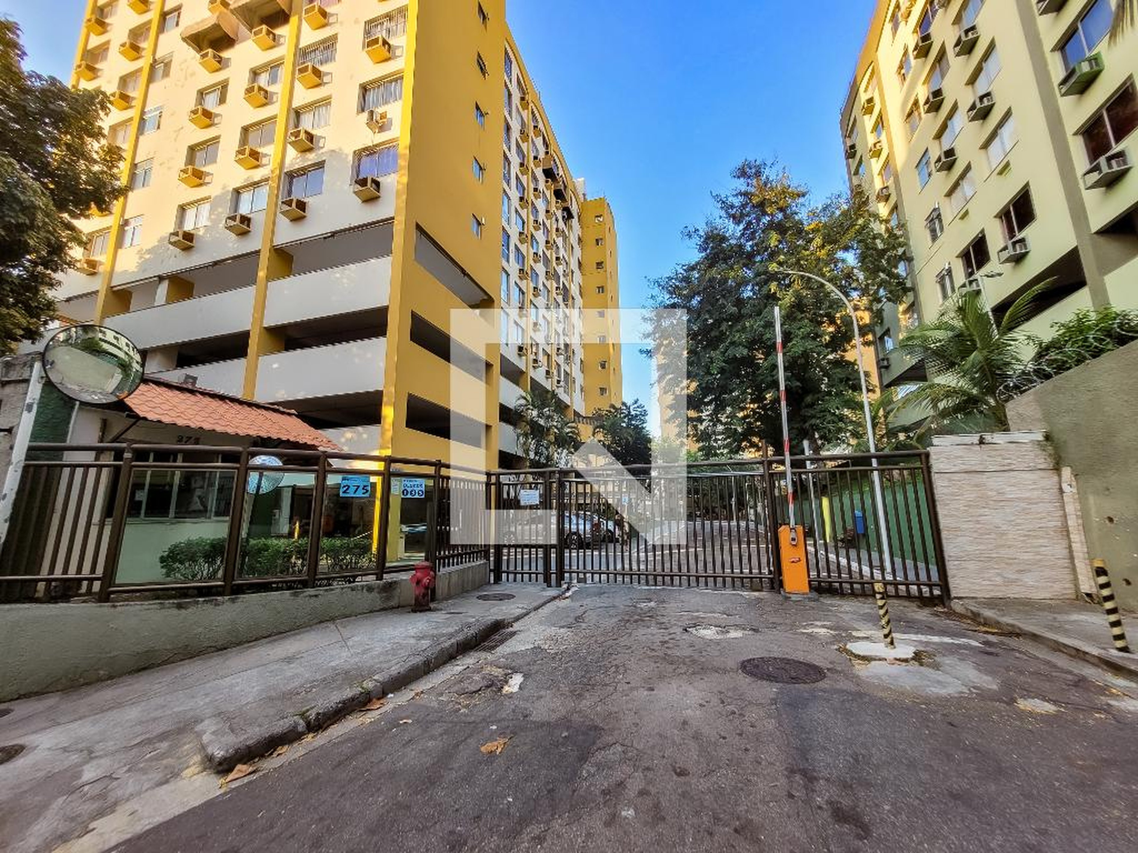 Fachada do Condomínio Residencial Plaza Mayor