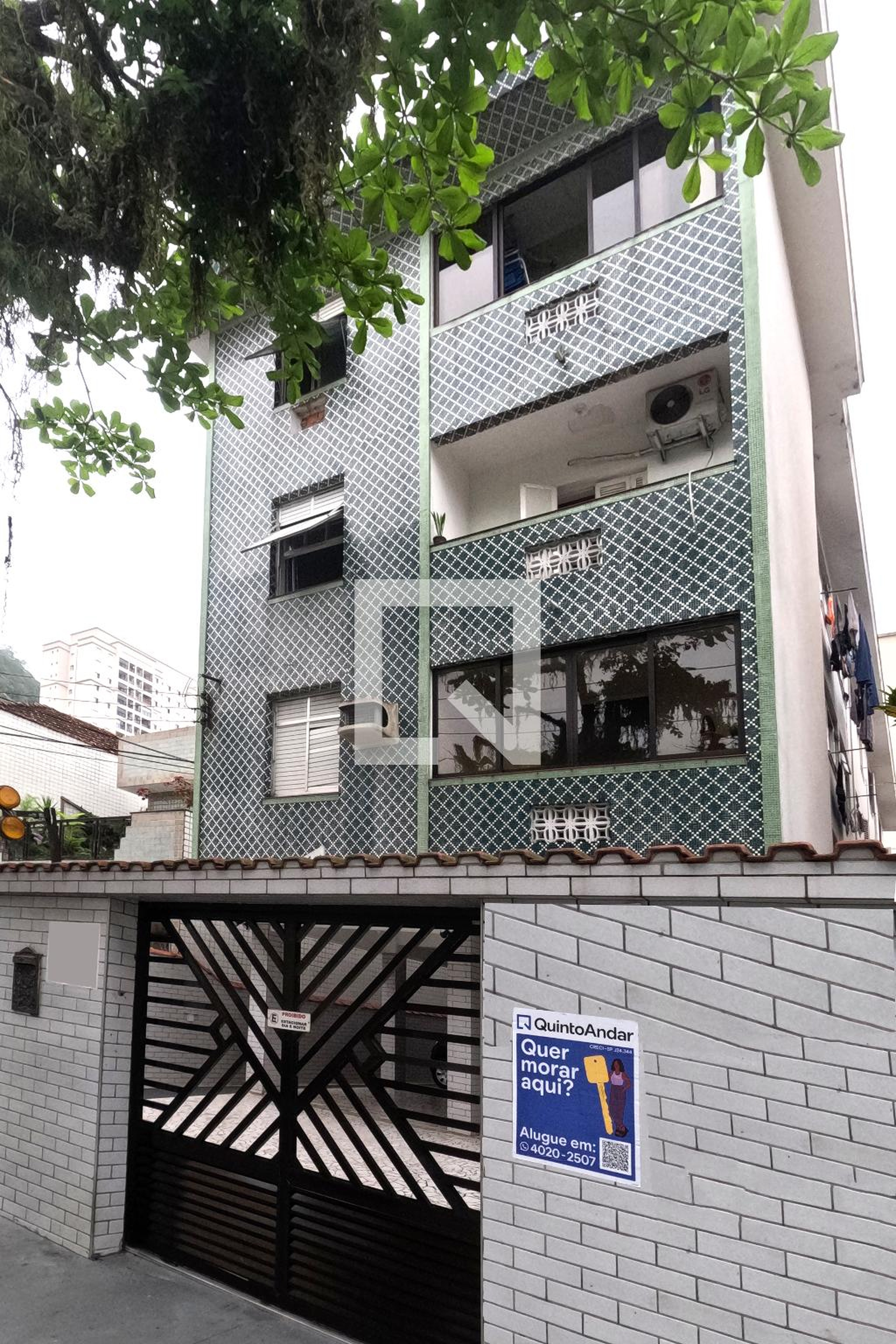 Fachada Condomínio em Rua João Caetano, 160