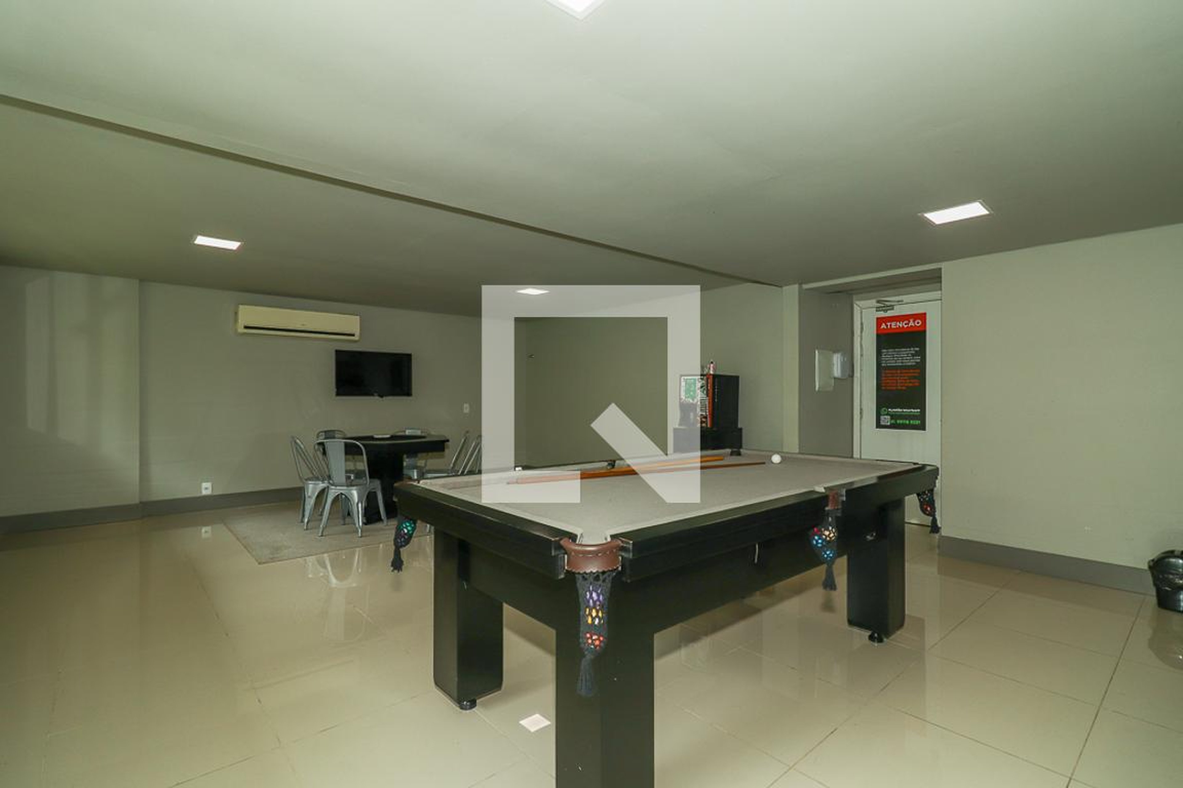 Sala de Jogos - TREND Nova Carlos Gomes Residence