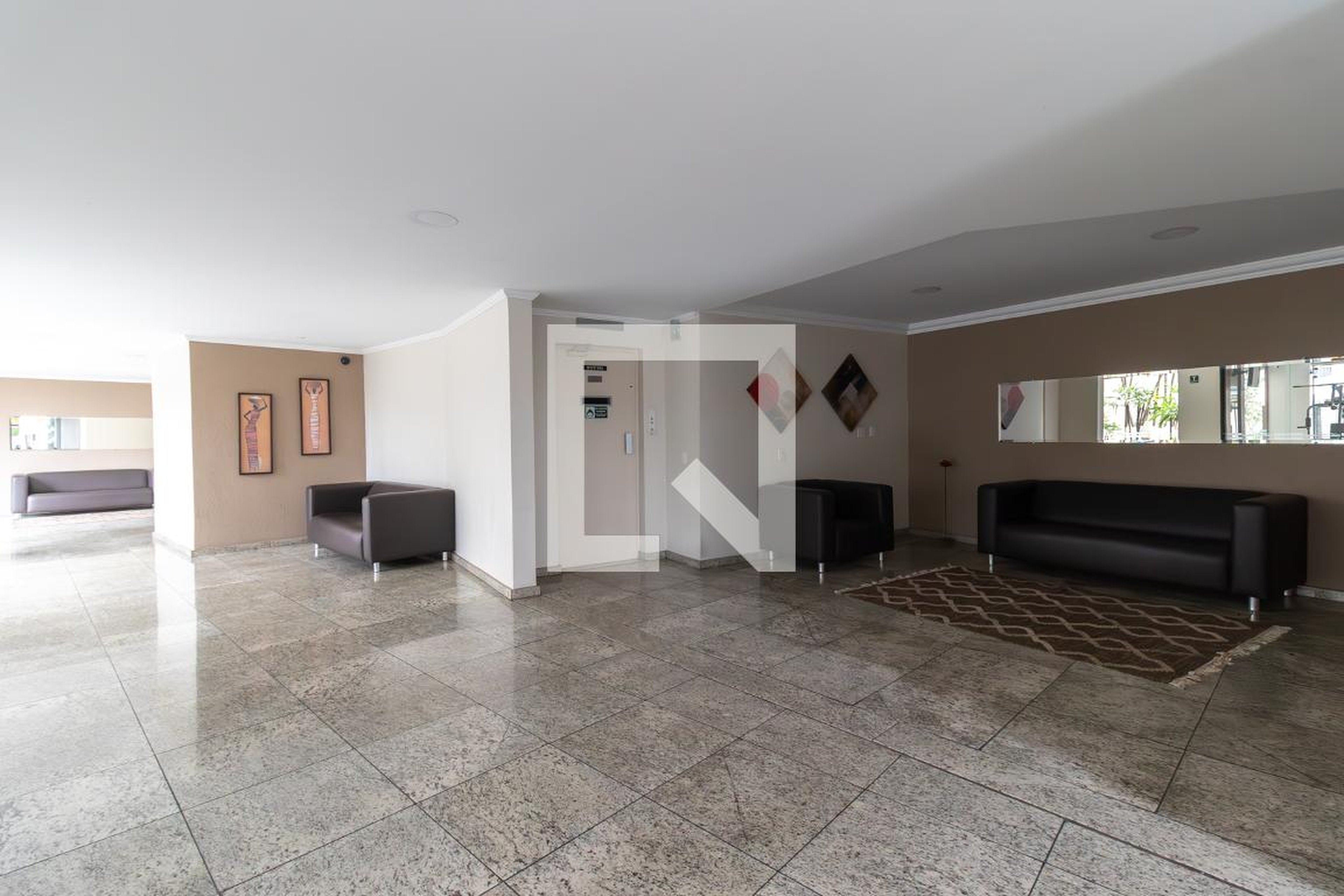 Hall Social - Edifício Residencial das Colinas