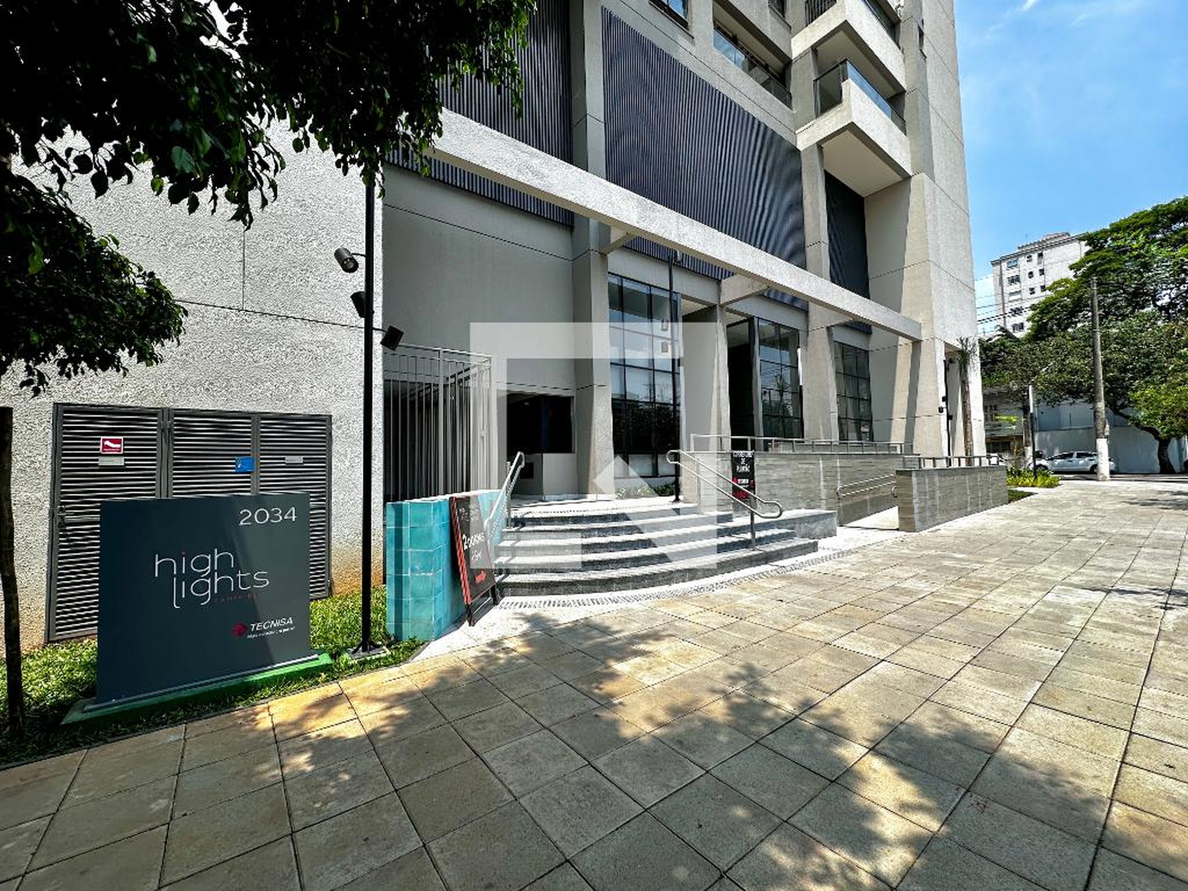 Fachada Condomínio High Ligths Campo Belo