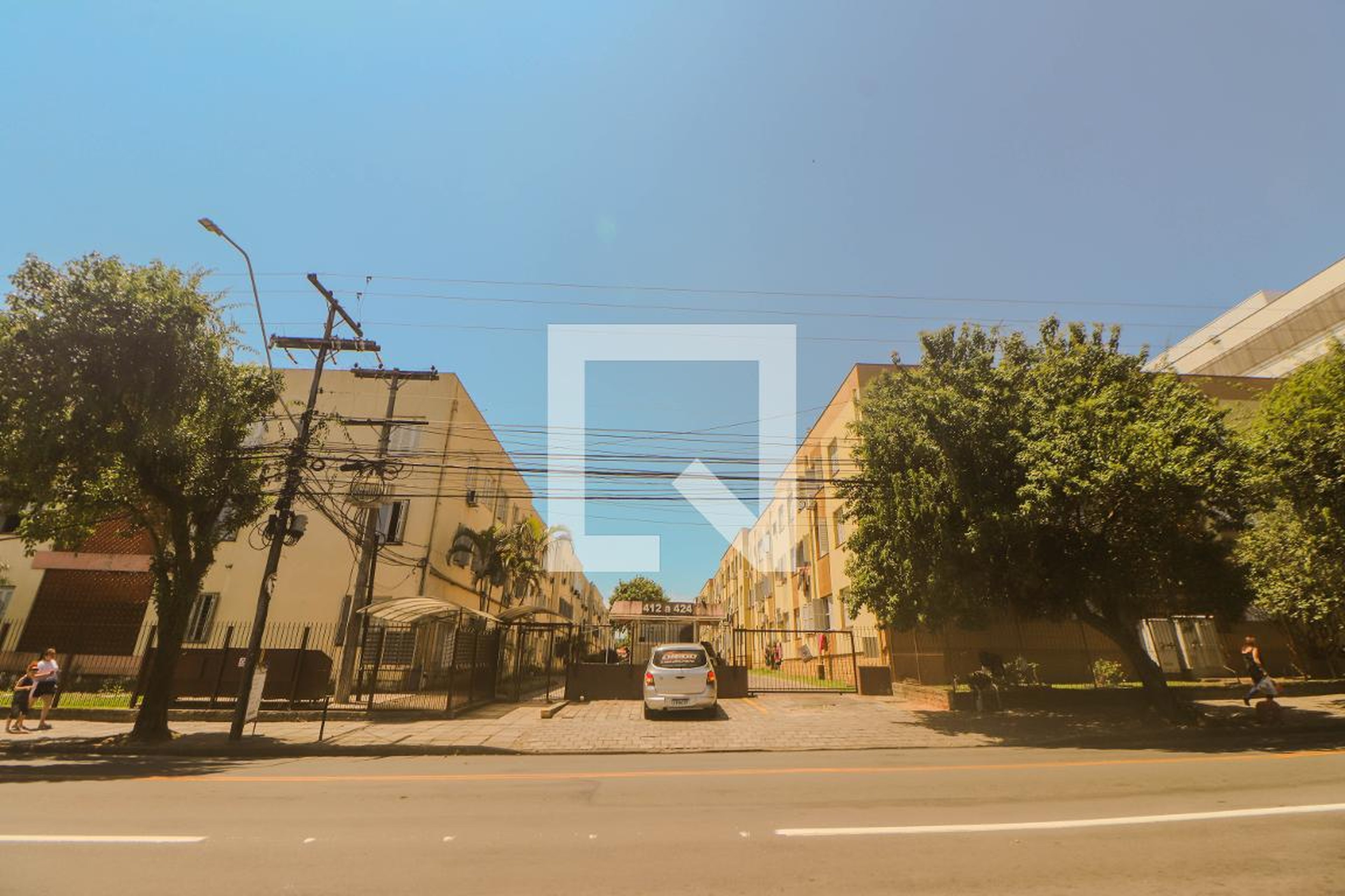 Fachada Condomínio em Avenida Francisco Trein, 420