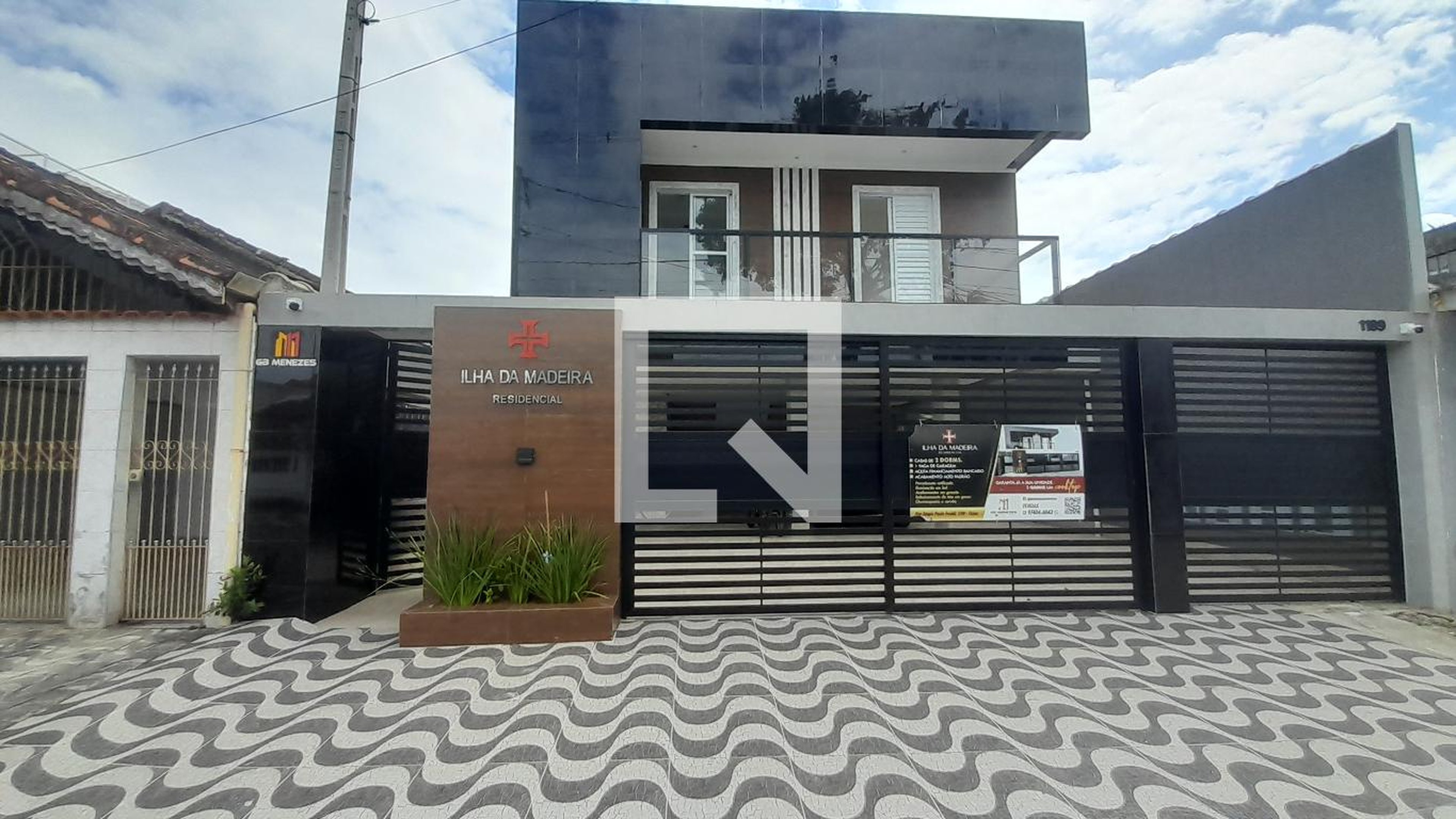 Fachada Condomínio em Rua Sérgio Paulo Freddi, 1189