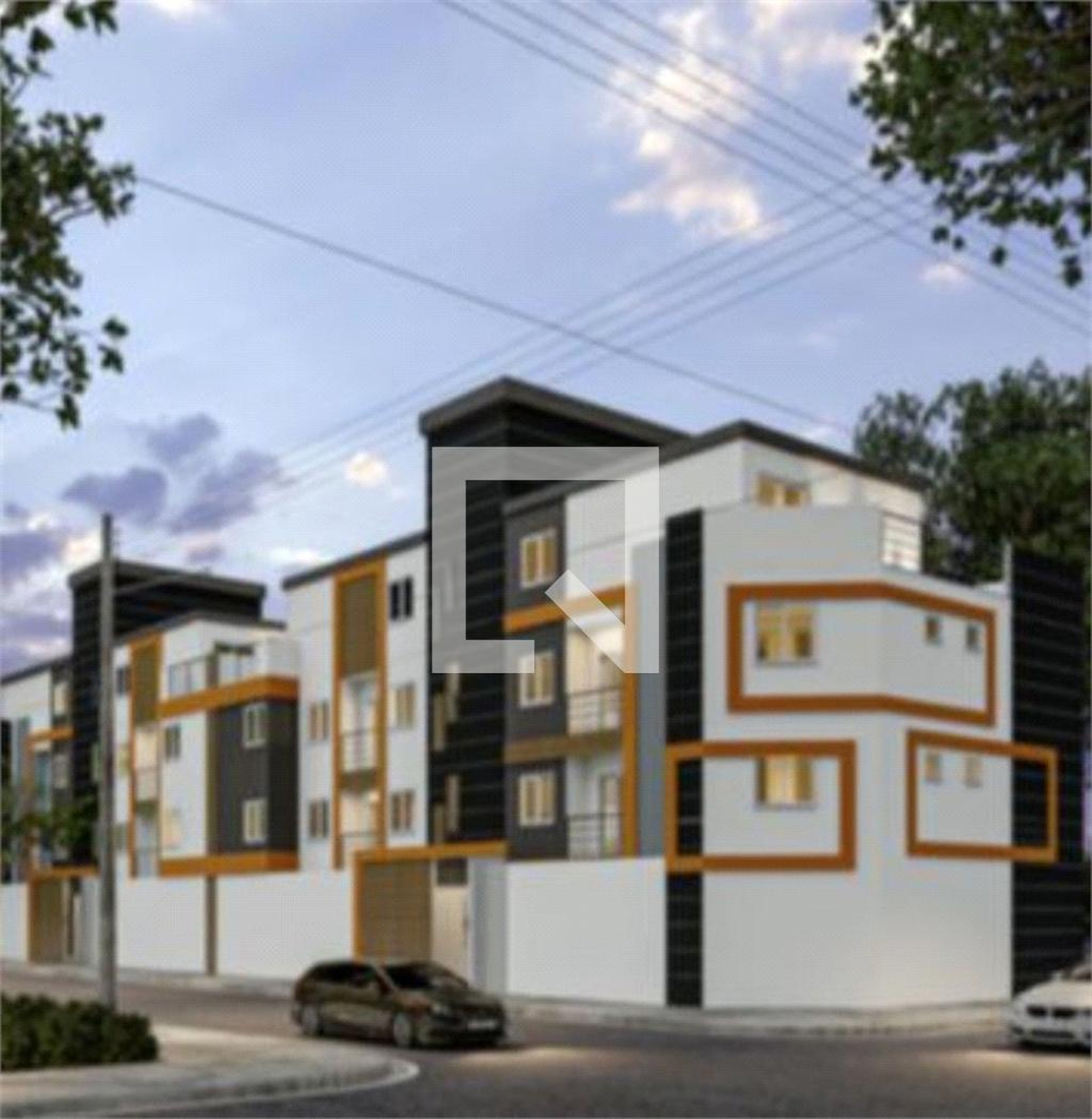 Fachada Condomínio em Rua Águas Virtuosas, 1152