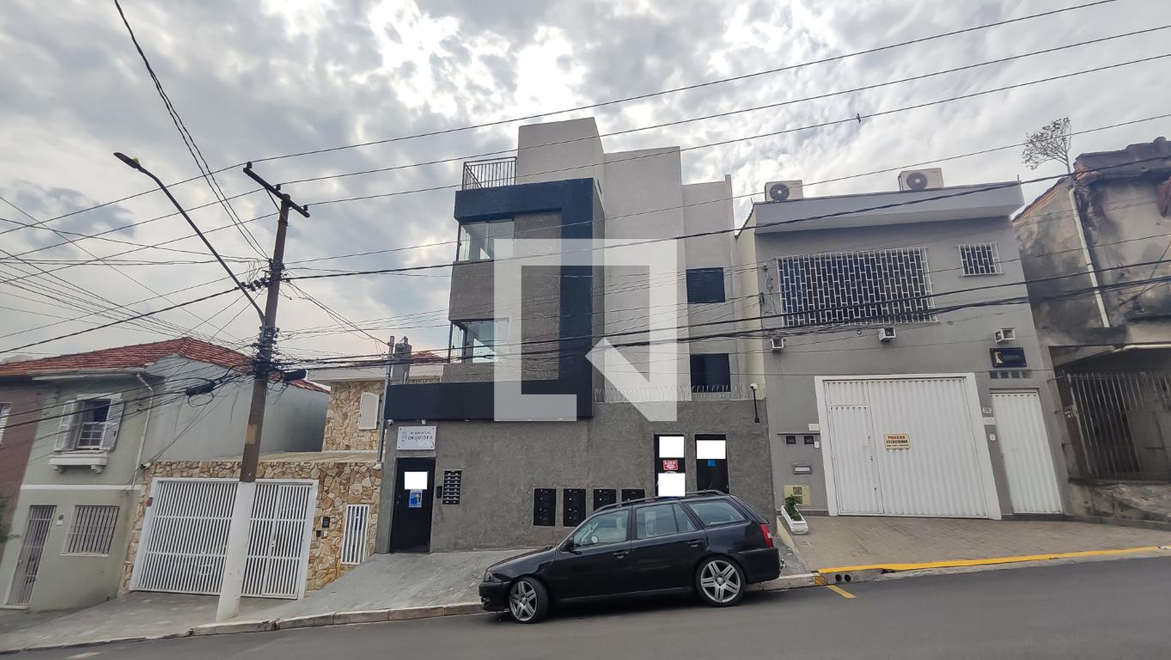 Fachada do Prédio Residencial Orquídea