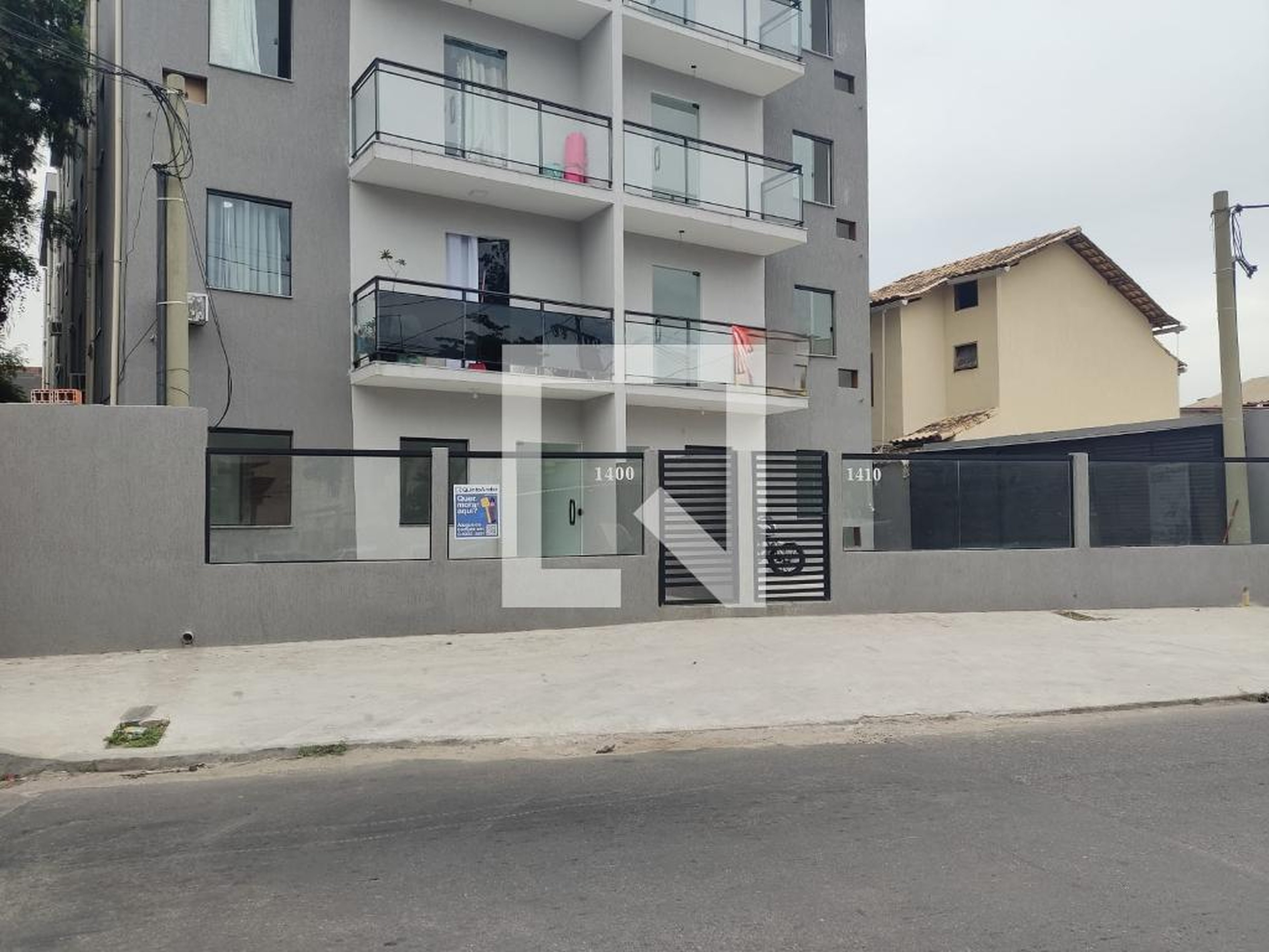 Fachada Condomínio em AvenidaTrindade, 1400