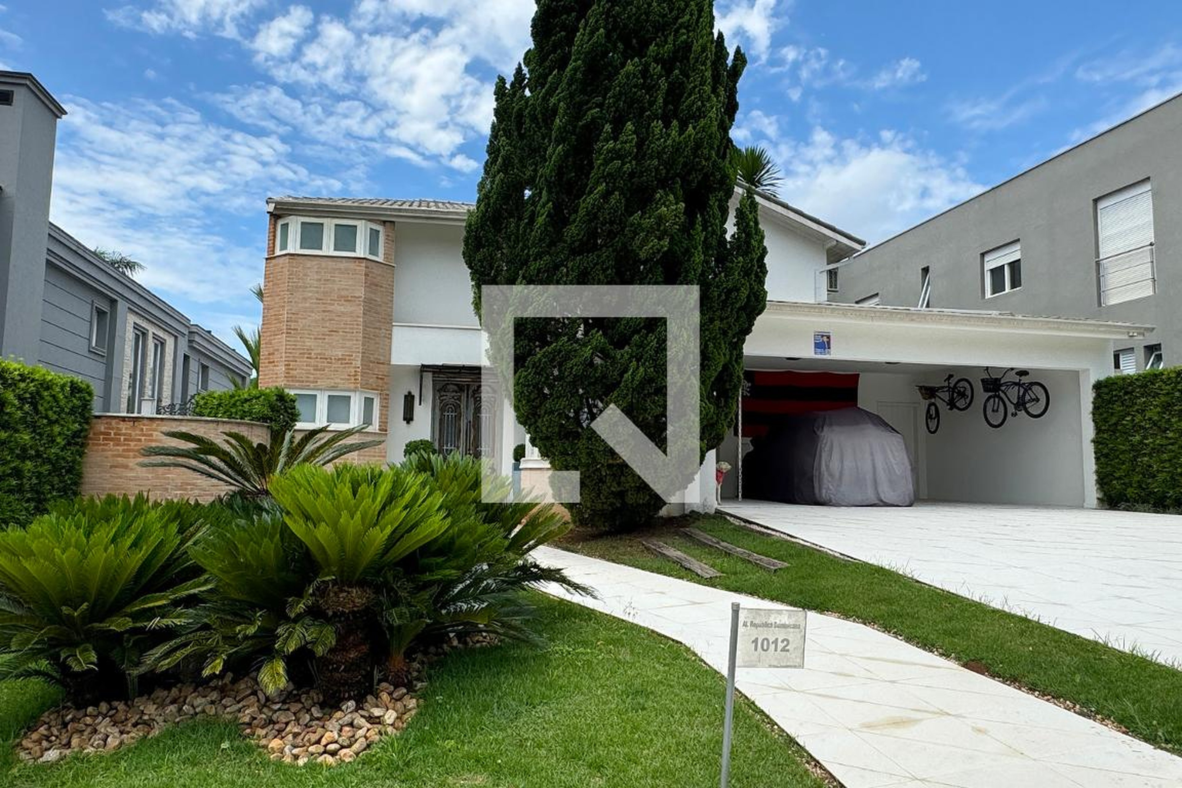 Fachada Condomínio em Alameda República Dominicana, 1012