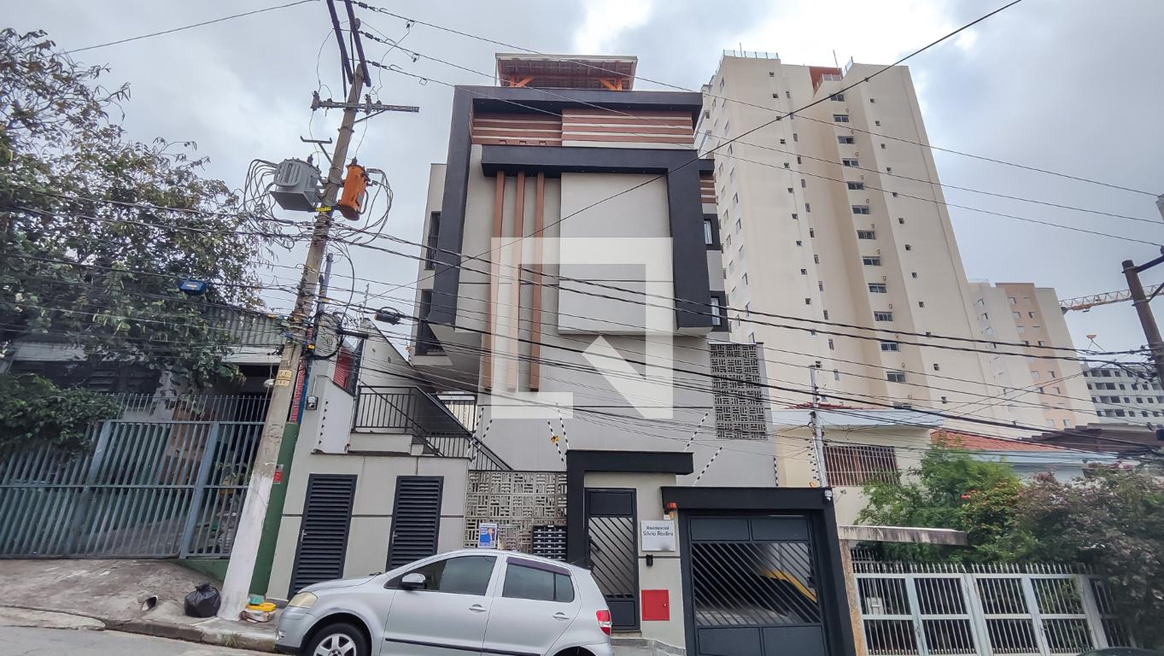 Fachada do Prédio Residencial Silvio Rodini