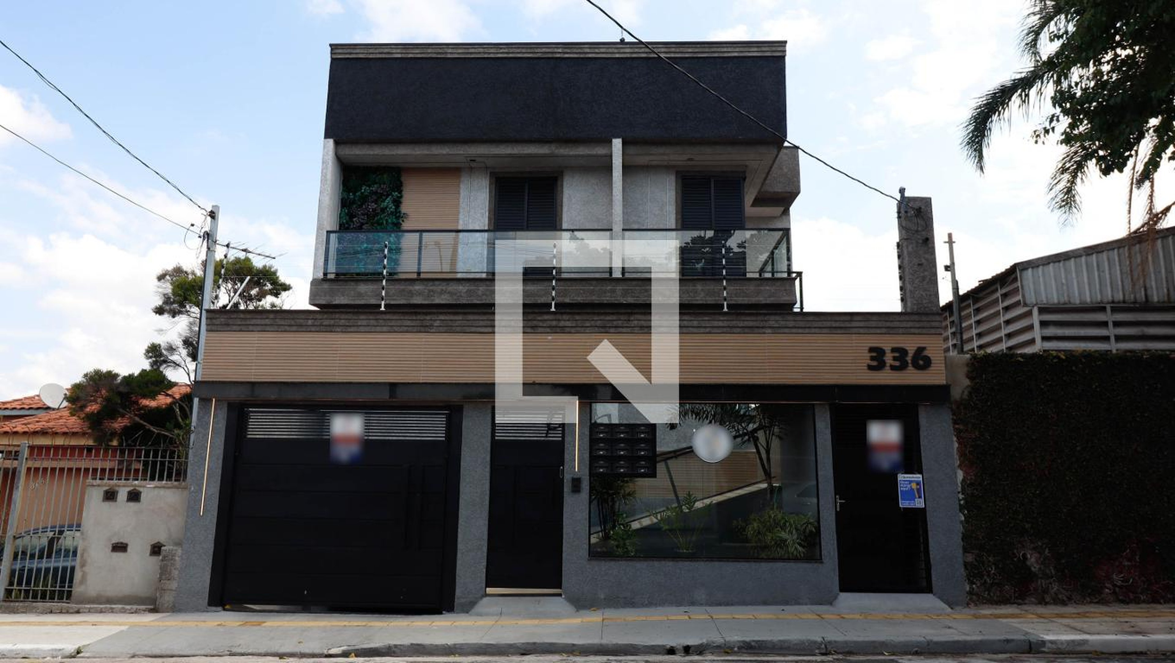 Fachada Condomínio em Avenida José Muniz Ribeiro, 336