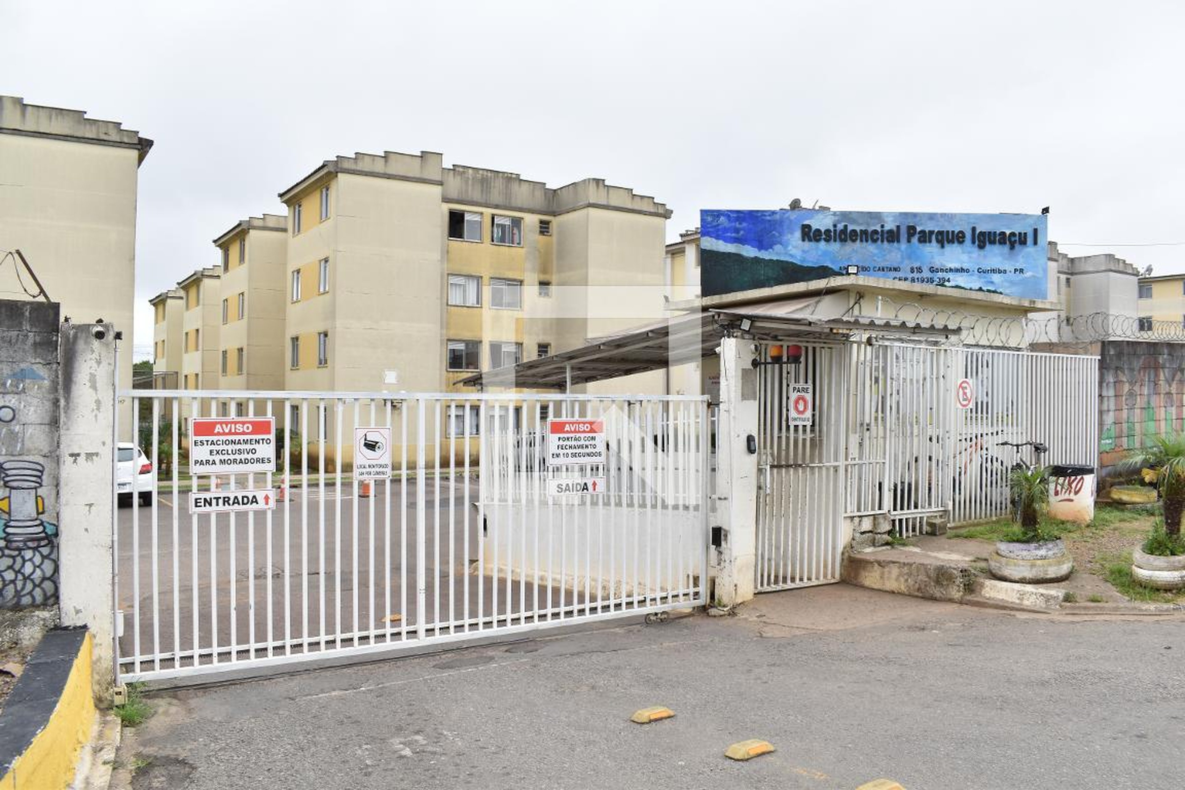 Fachada do condomínio Residencial Parque Iguaçu I