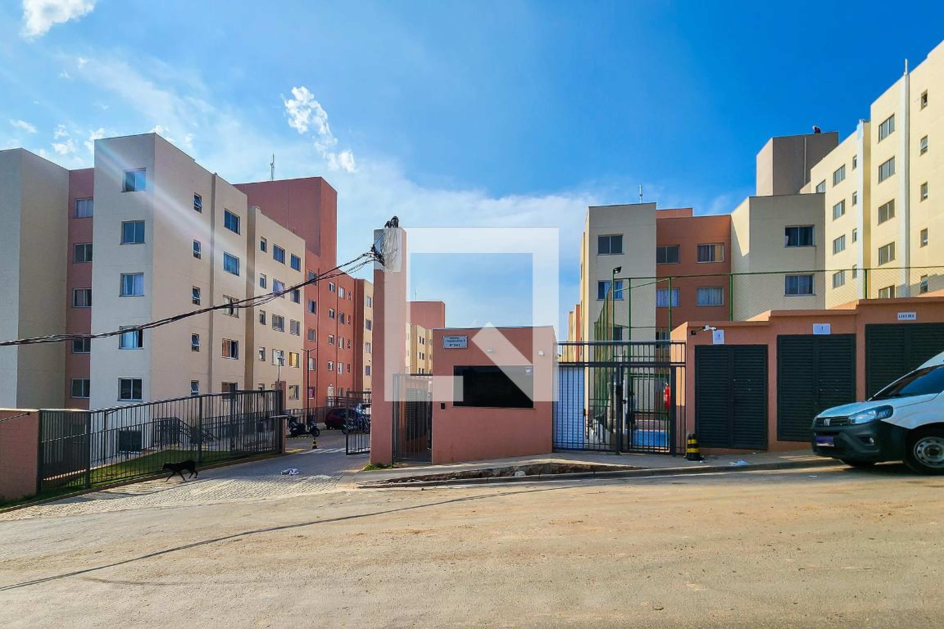 Fachada do Condomínio Residencial Cooperativa I