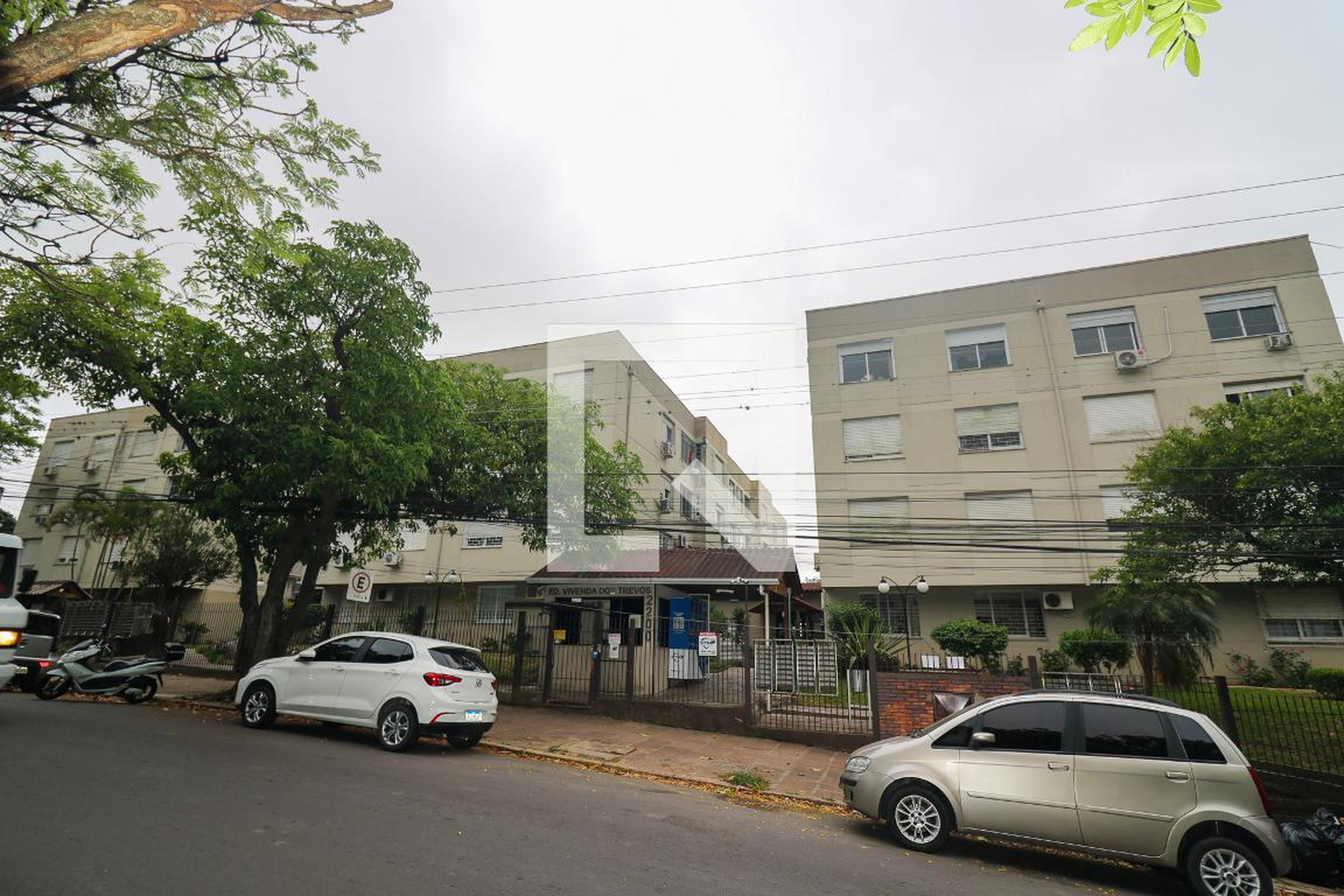 Fachada do condomínio Edifício Vivendas dos Trevos
