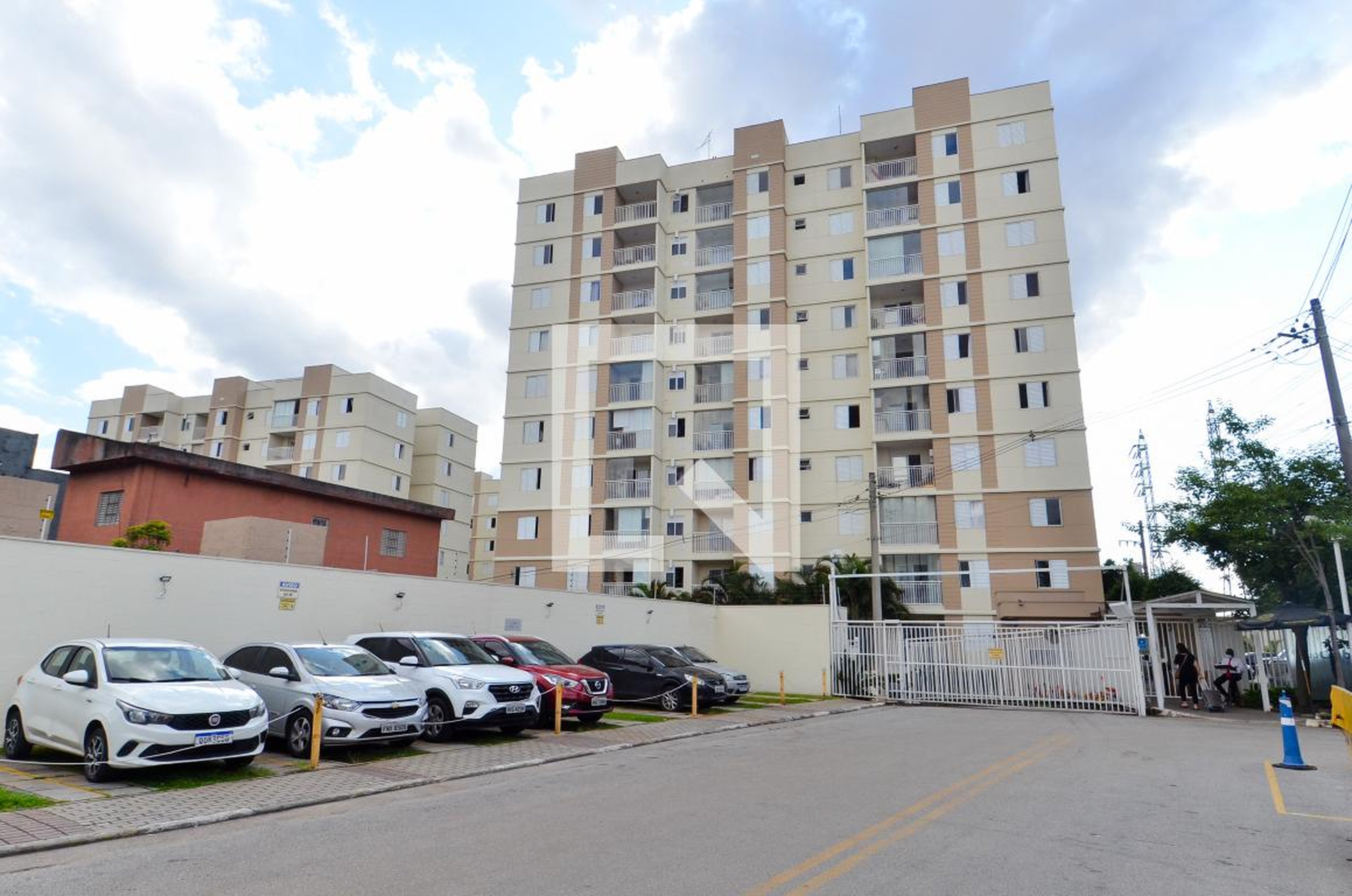 Fachada do Condomínio Condomínio Shop Club Guarulhos