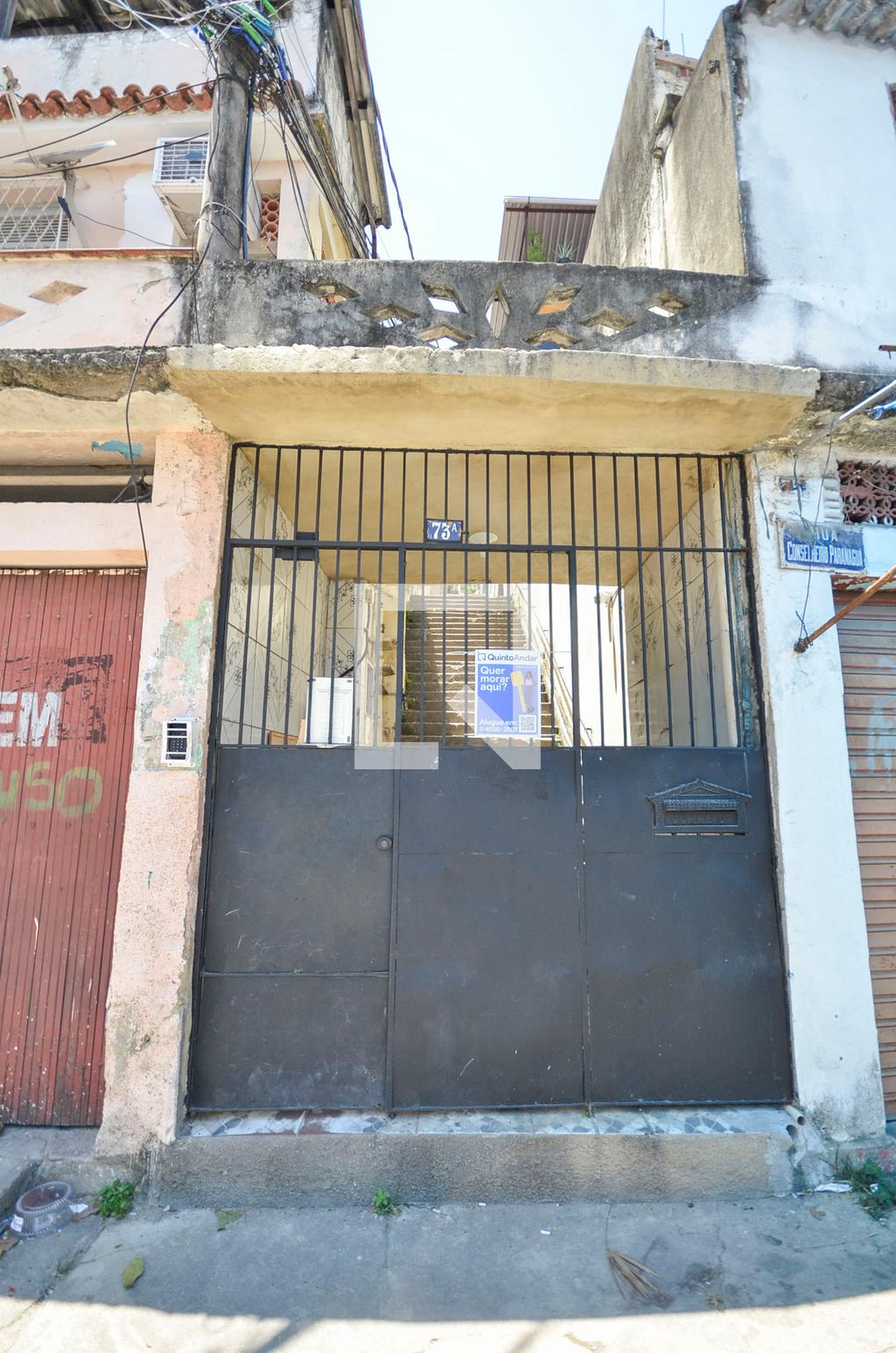 Fachada Condomínio em Rua Conselheiro Paranaguá, 73