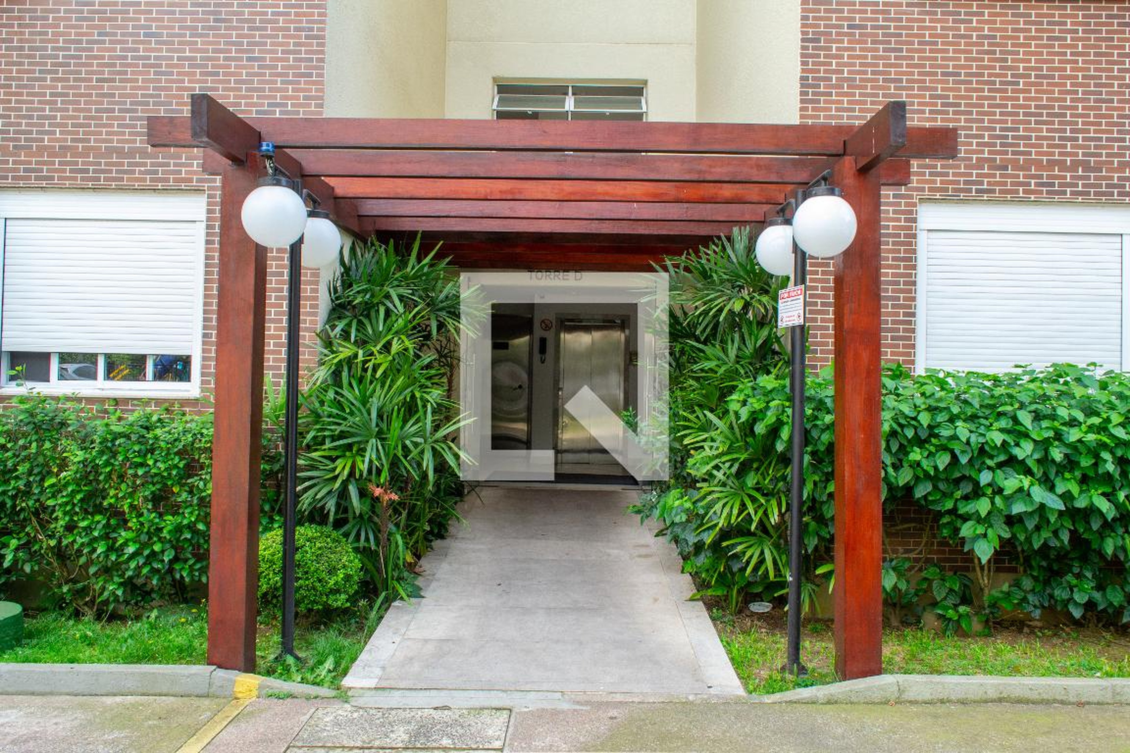 Entrada do prédio - Barra Garden Zona Sul