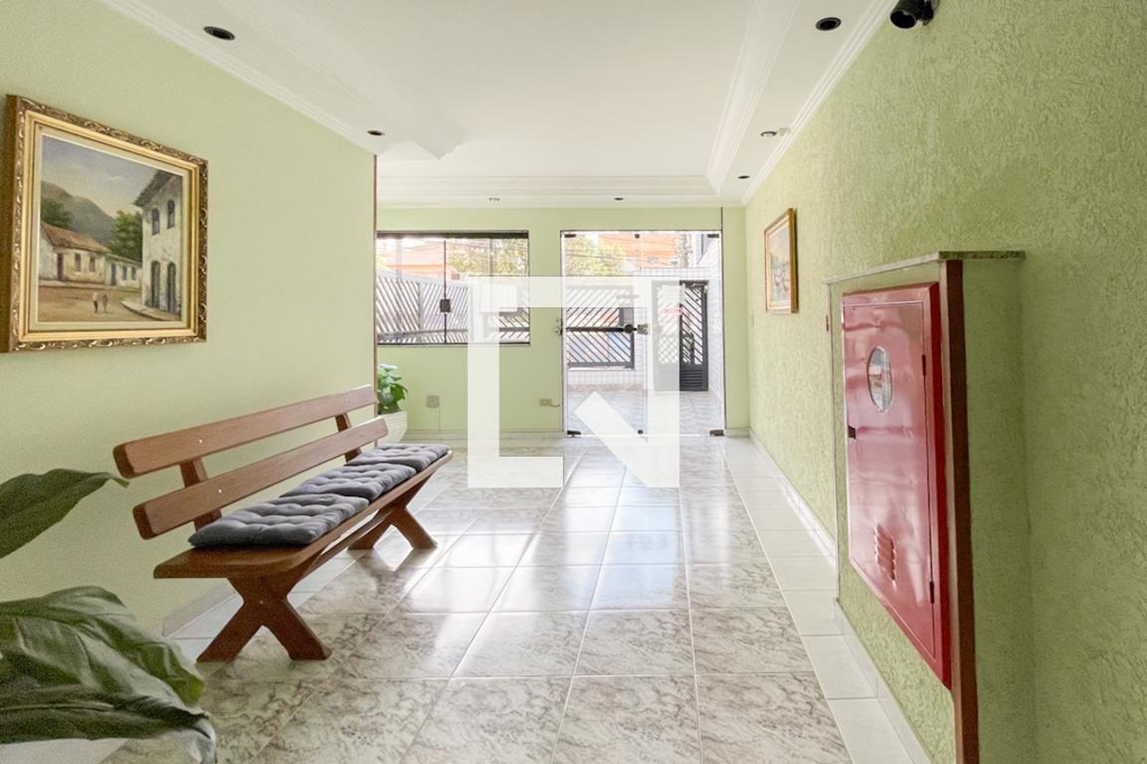 Hall de entrada - Residencial Bare I