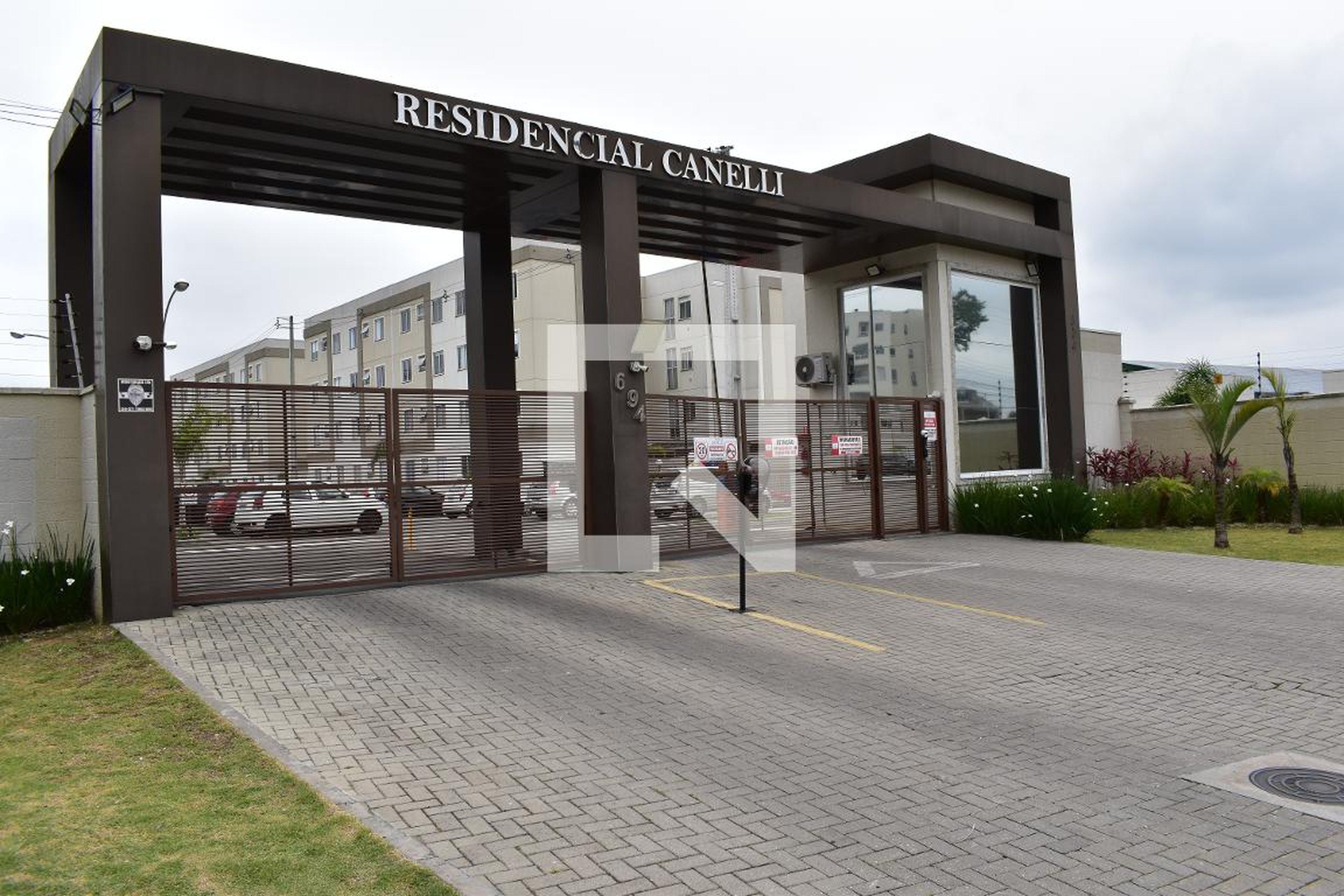 Fachada do condomínio Residencial Canelli